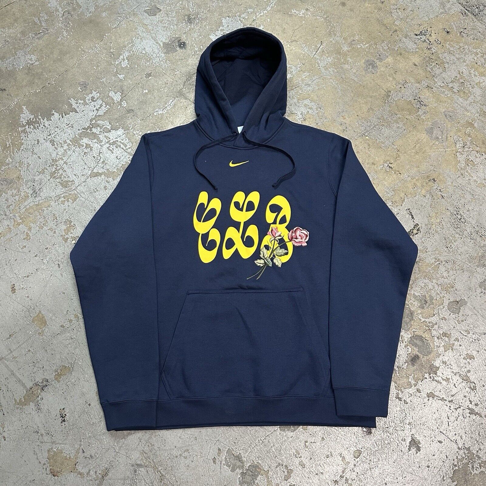 Drake × Nike Nike Drake Certified Lover Boy CLB Center Swoosh Navy Hoodie Size US L / EU 52-54 / 3 - 2 Thumbnail