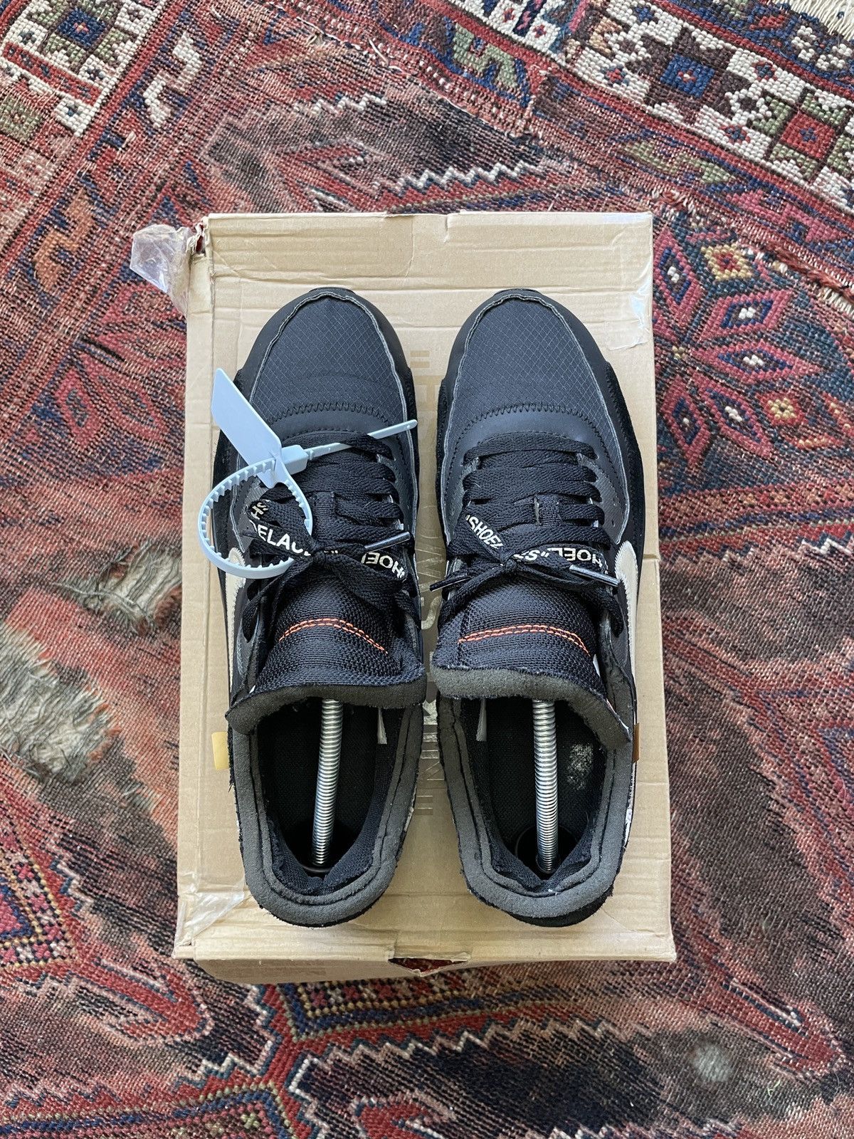 Nike × Off-White Nike “Off-White” Air max 90 Size US 11.5 / EU 44-45 - 3 Thumbnail