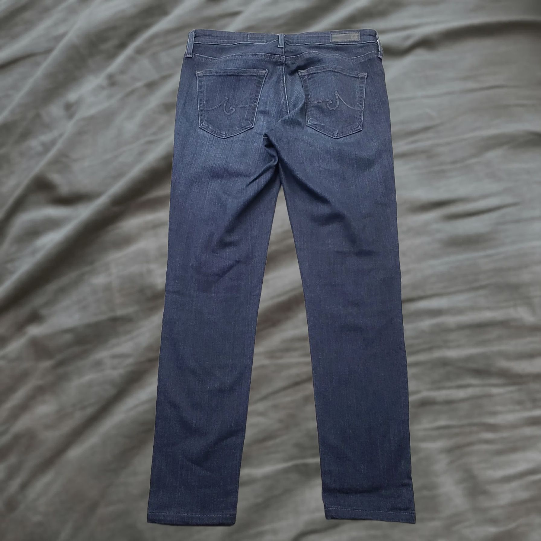 Denime AG Adriano Goldschmied Jeans Women 27R Blue Legging Ankle Super Skinny Denim Jeans Size 27" / US 4 / IT 40 - 1 Thumbnail