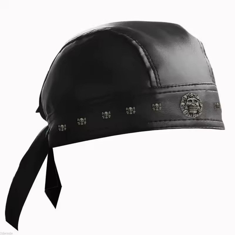 Other Gothic Punk Skeleton Skulls Bandana Motorcycle Hat Size ONE SIZE - 1 Thumbnail