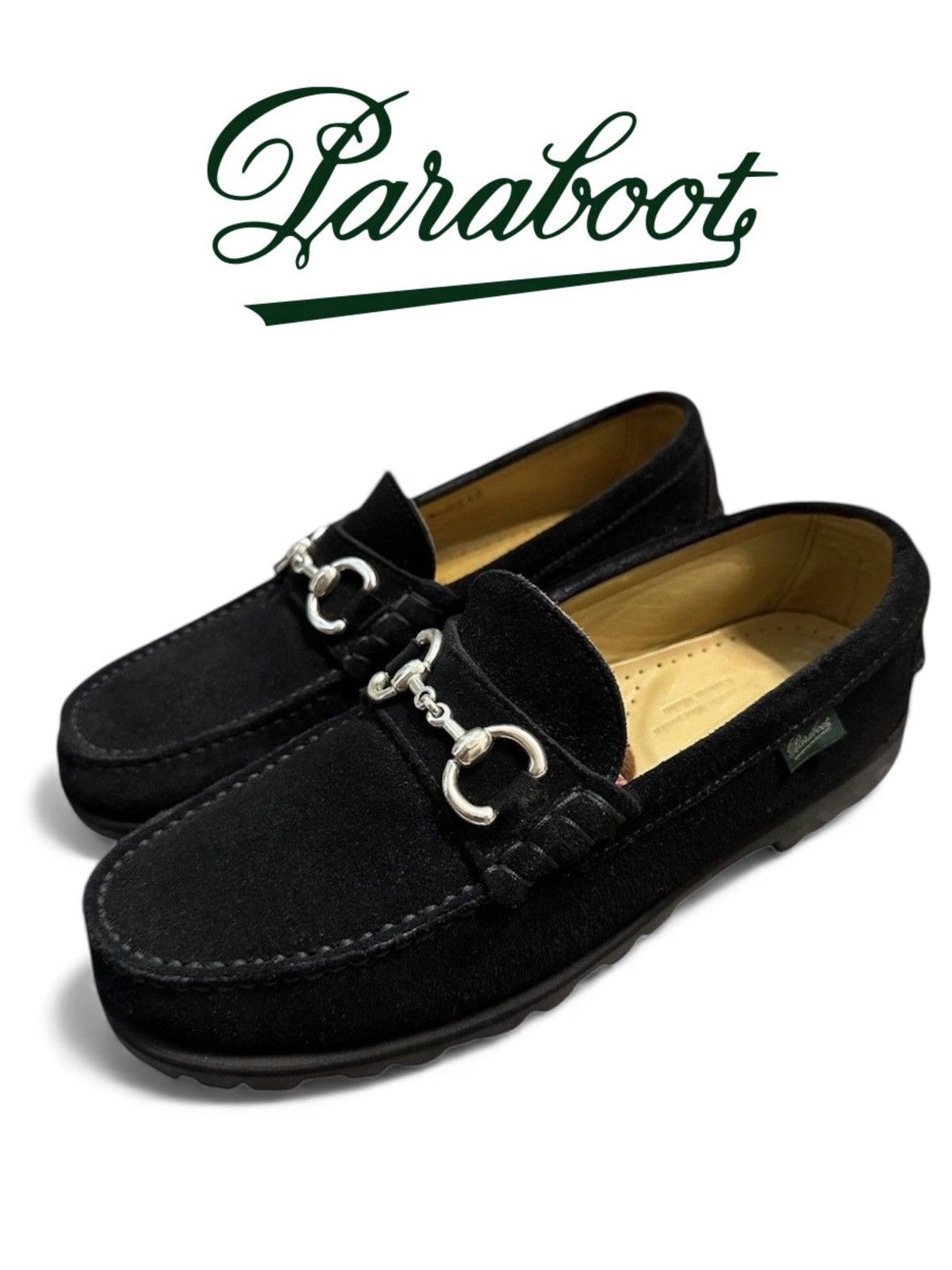 Paraboot Suede Horsebit Loafer