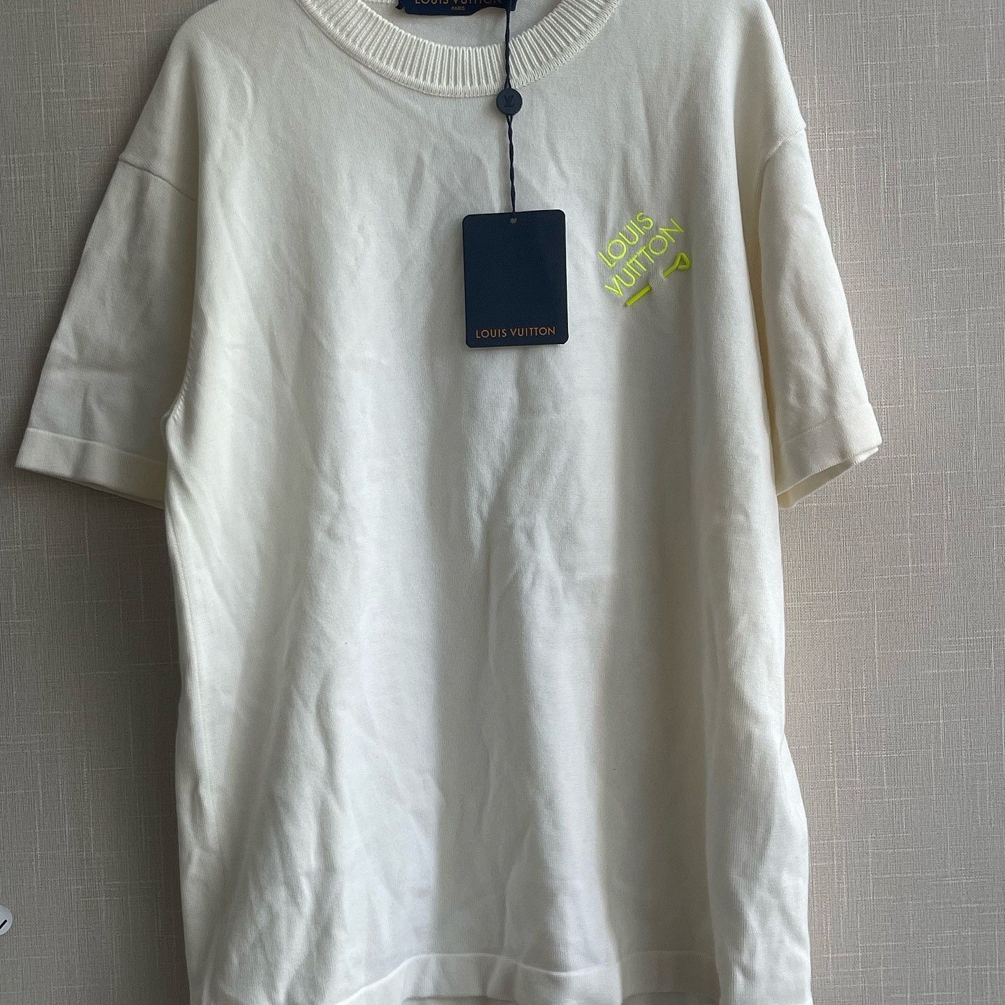 Louis Vuitton Louis Vuitton Embroidered Logo T-Shirt Size S Size US S / EU 44-46 / 1 - 1 Thumbnail