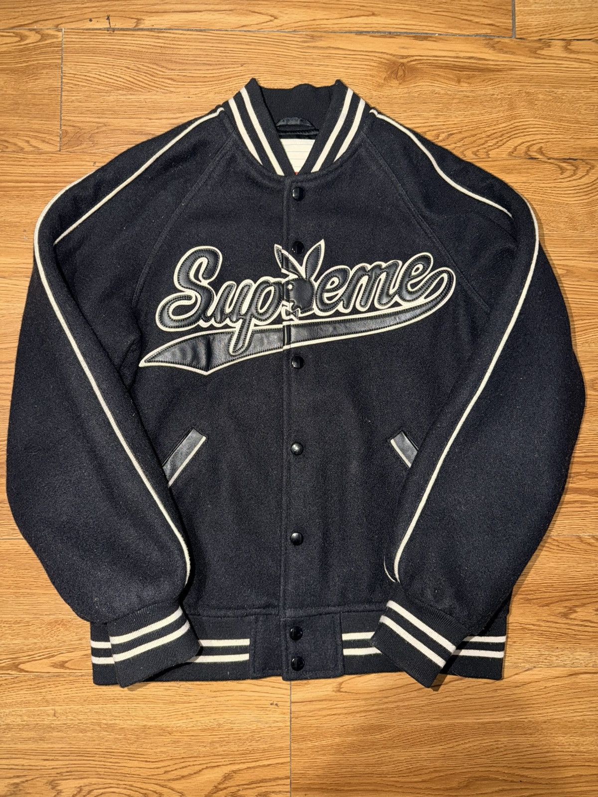 Playboy Supreme Varsity Jacket | Grailed