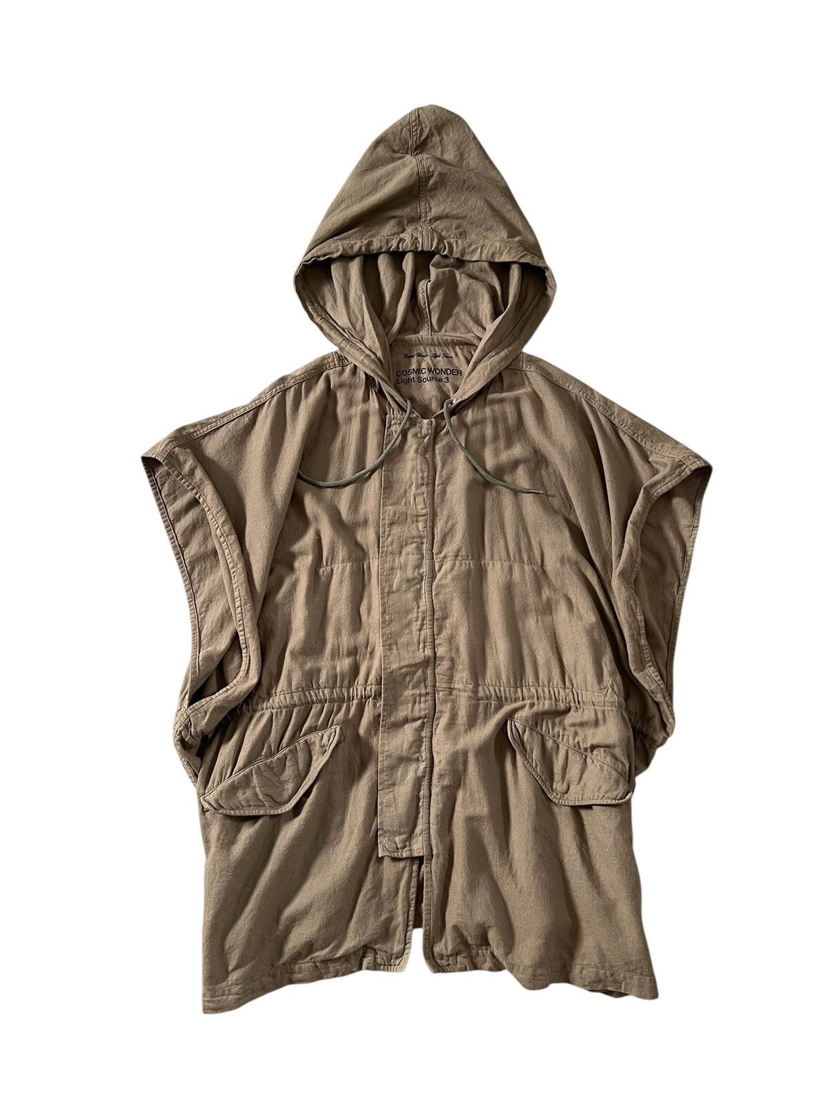 Japanese Brand Cosmic Wonder Oversize Bat Wing Parka Jacket Size US L / EU 52-54 / 3 - 1 Thumbnail
