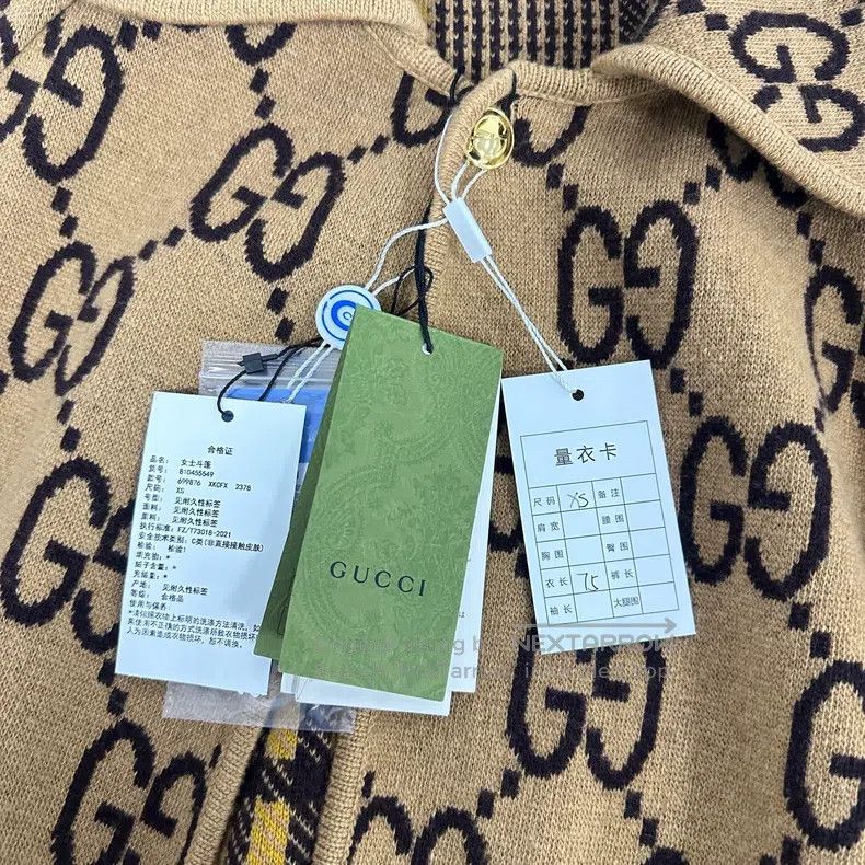 Gucci Gucci Old flower double G full-print double-sided wool clo Size XS / US 0-2 / IT 36-38 - 5 Thumbnail