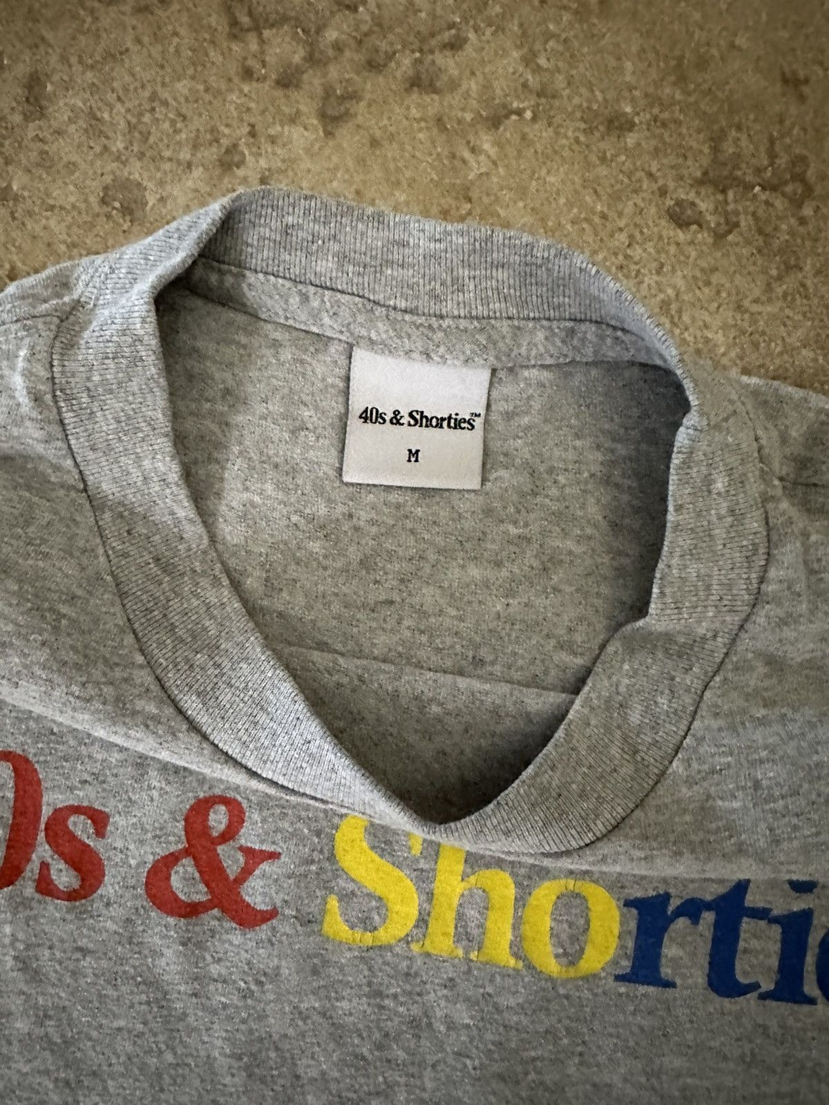 40's & Shorties Grey Rasta 40's & Shorties Tee Size US M / EU 48-50 / 2 - 3 Thumbnail