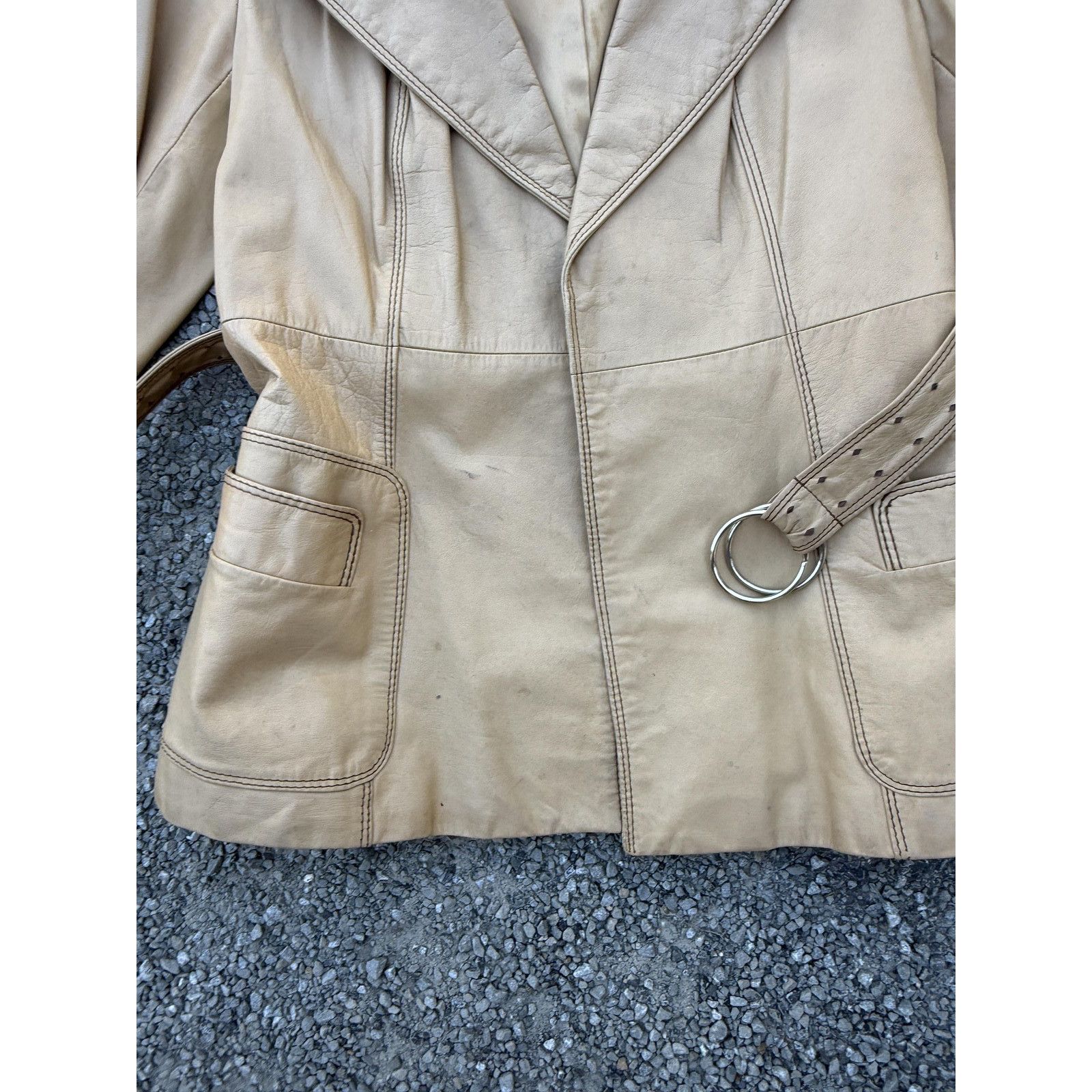 Original Montgomery Vintage 70s Montgomery Ward Tannery Jacket Womens 7/8 Size M / US 6-8 / IT 42-44 - 13 Thumbnail