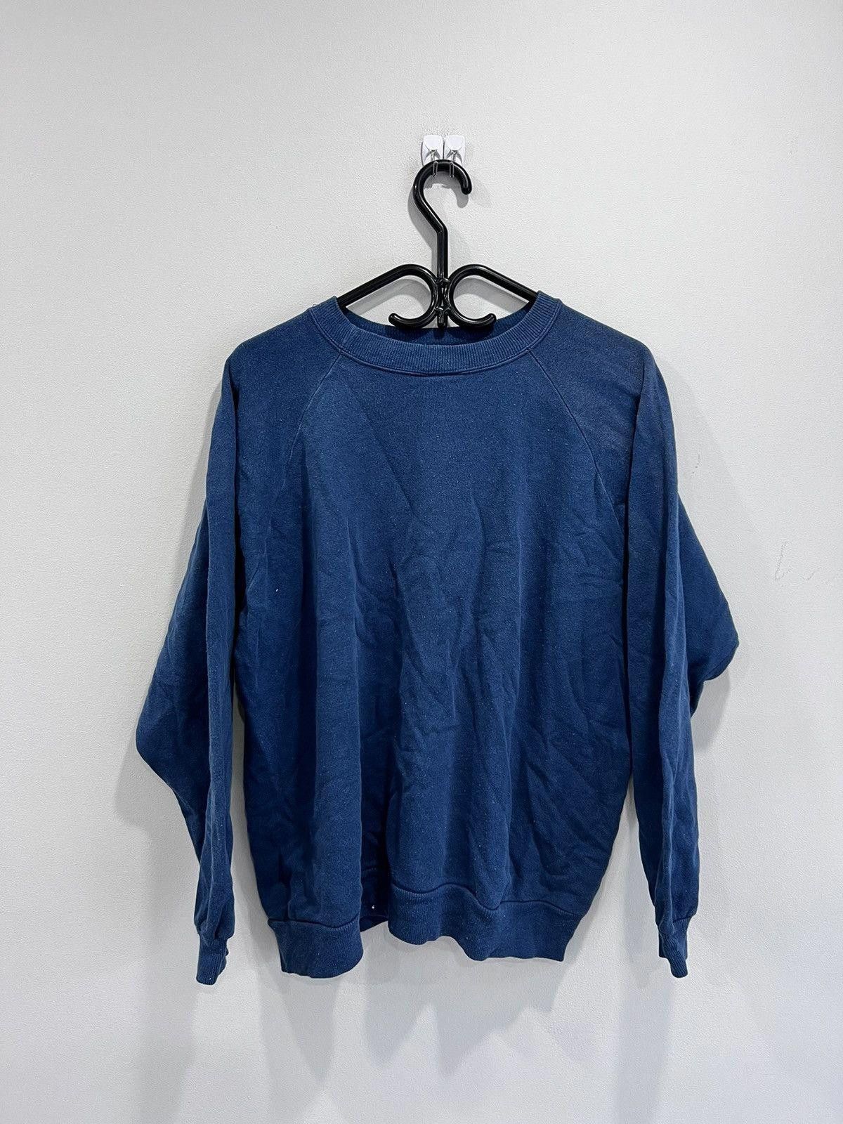 Vintage Vintage 90s Womens Blank Sweater Sweatshirt XL Size XL / US 12-14 / IT 48-50 - 3 Thumbnail