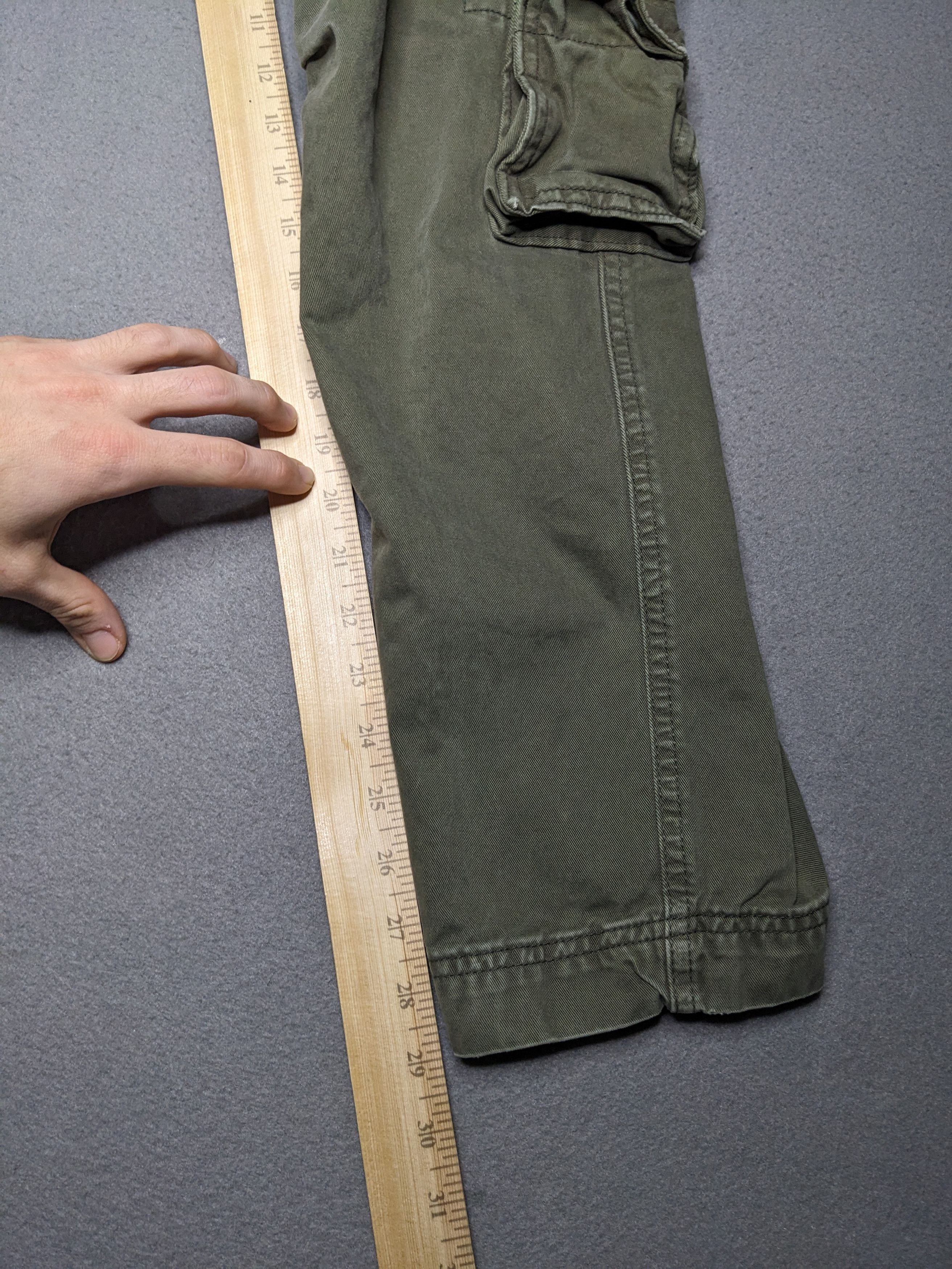 Abercrombie & Fitch VTG Abercrombie & Fitch Paratrooper Cargo Pants 30x29 Y2K Size US 30 / EU 46 - 12 Thumbnail