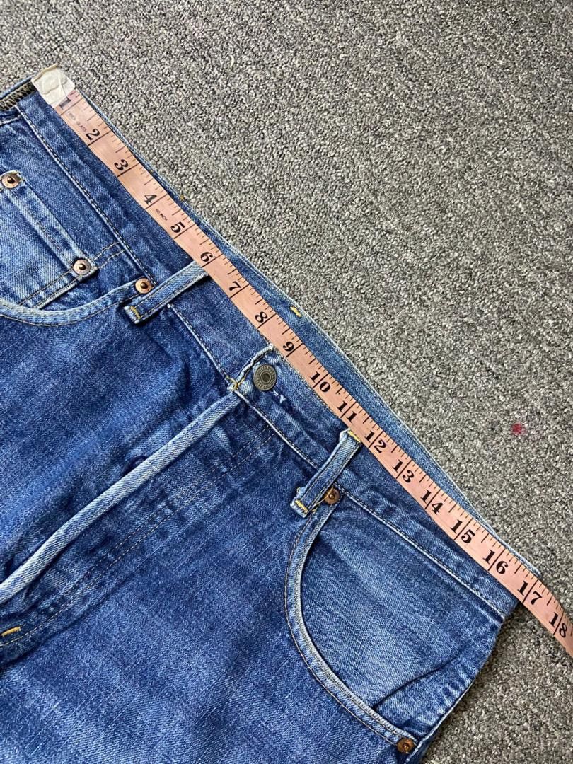 Levi's 🔥 LEVIS Selvedge Distressed Denim Jeans 🔥 (135) Size US 34 / EU 50 - 10 Thumbnail