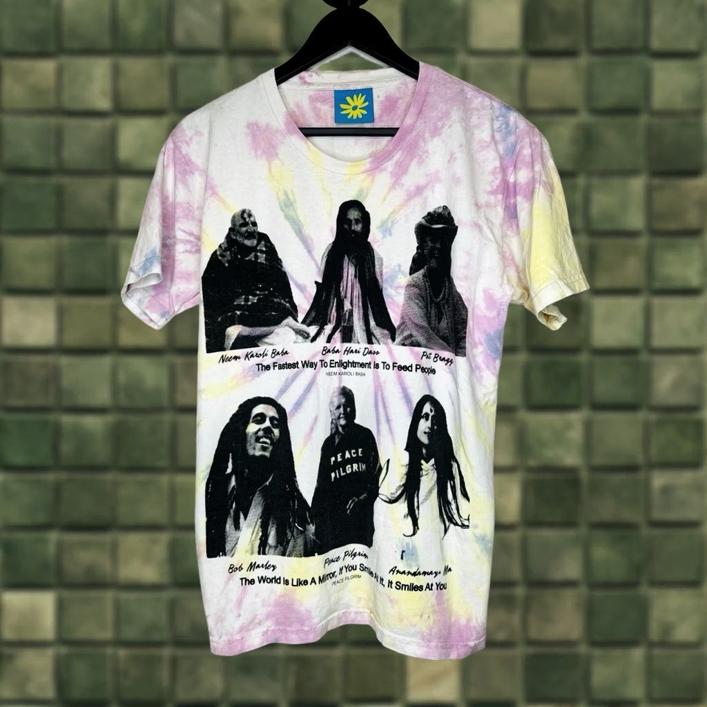 Online Ceramics Online Ceramics x Bhakti Yoga Shala Bob Marley Tie Dye Tee Size S Shirt Men Small Multicolor Hippie Retro 90s Brand: Online Ceramics Size US S / EU 44-46 / 1 - 1 Thumbnail