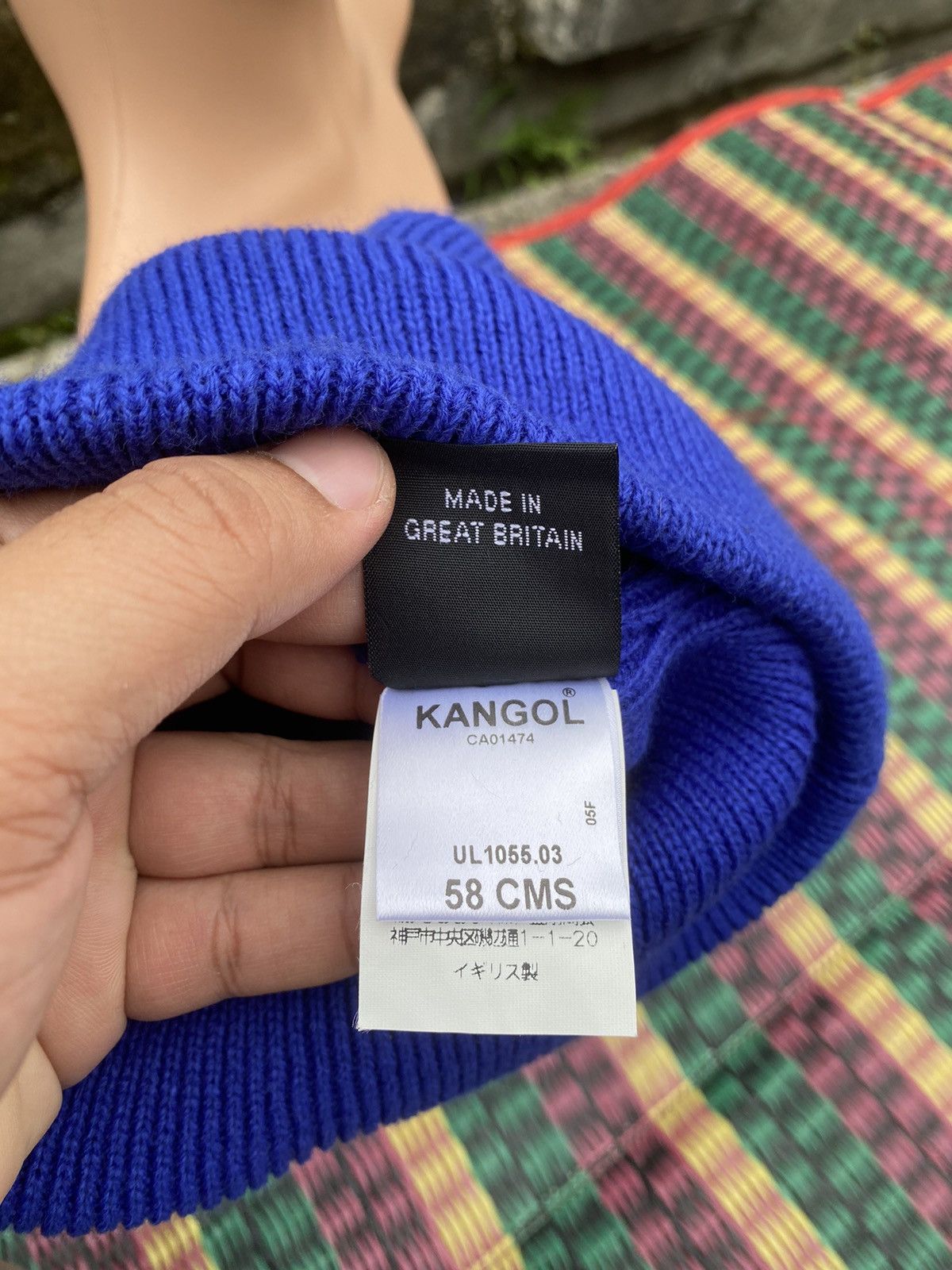 Kangol Vintage Kangol Spellout Beanie Hat Size ONE SIZE - 6 Thumbnail