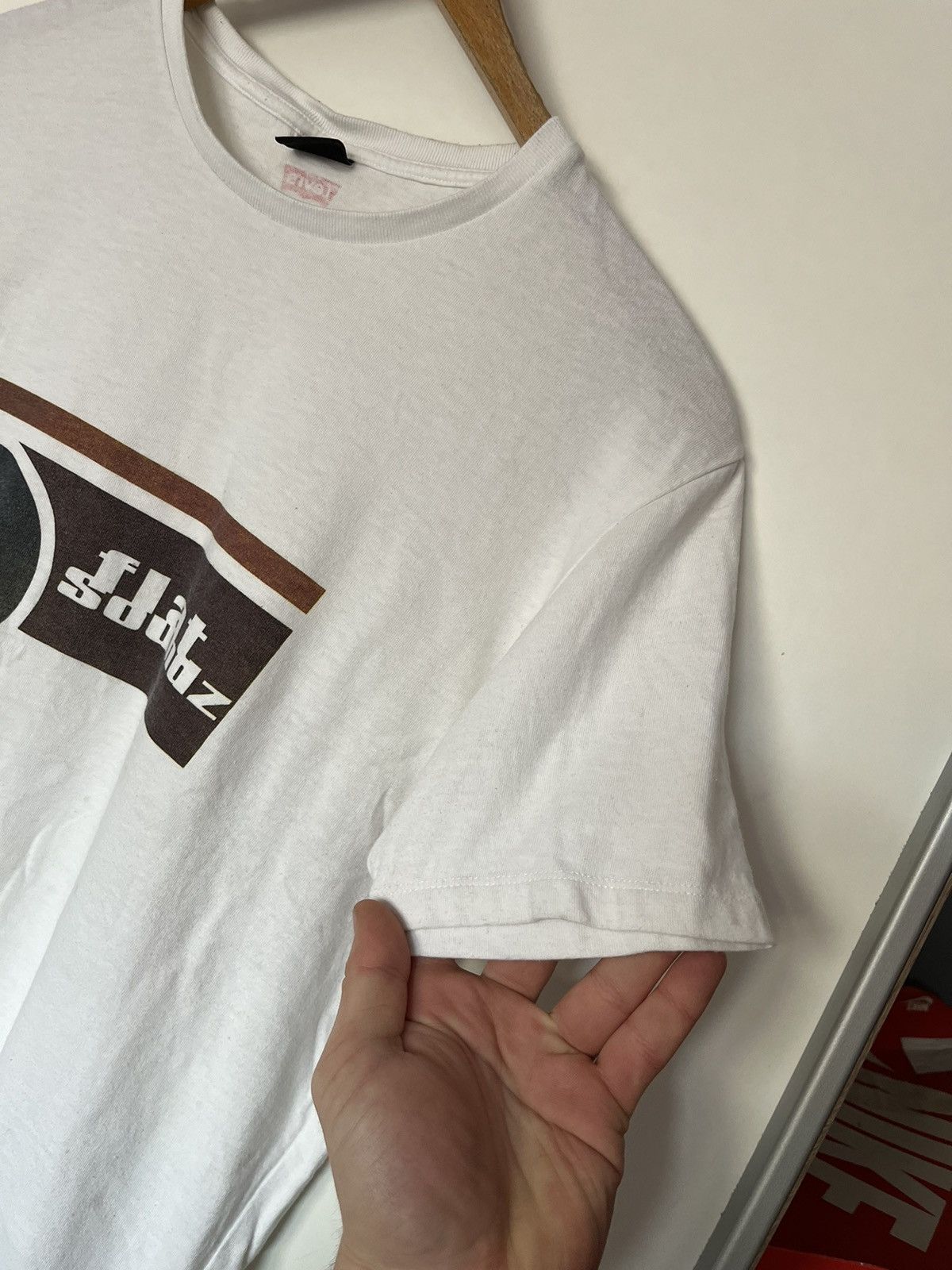 Levi's × Levi's Vintage Clothing × Vintage Vintage Early 00s Levis x Mr Oizo Flat Soundz Tee Rare Y2K Size US L / EU 52-54 / 3 - 4 Thumbnail
