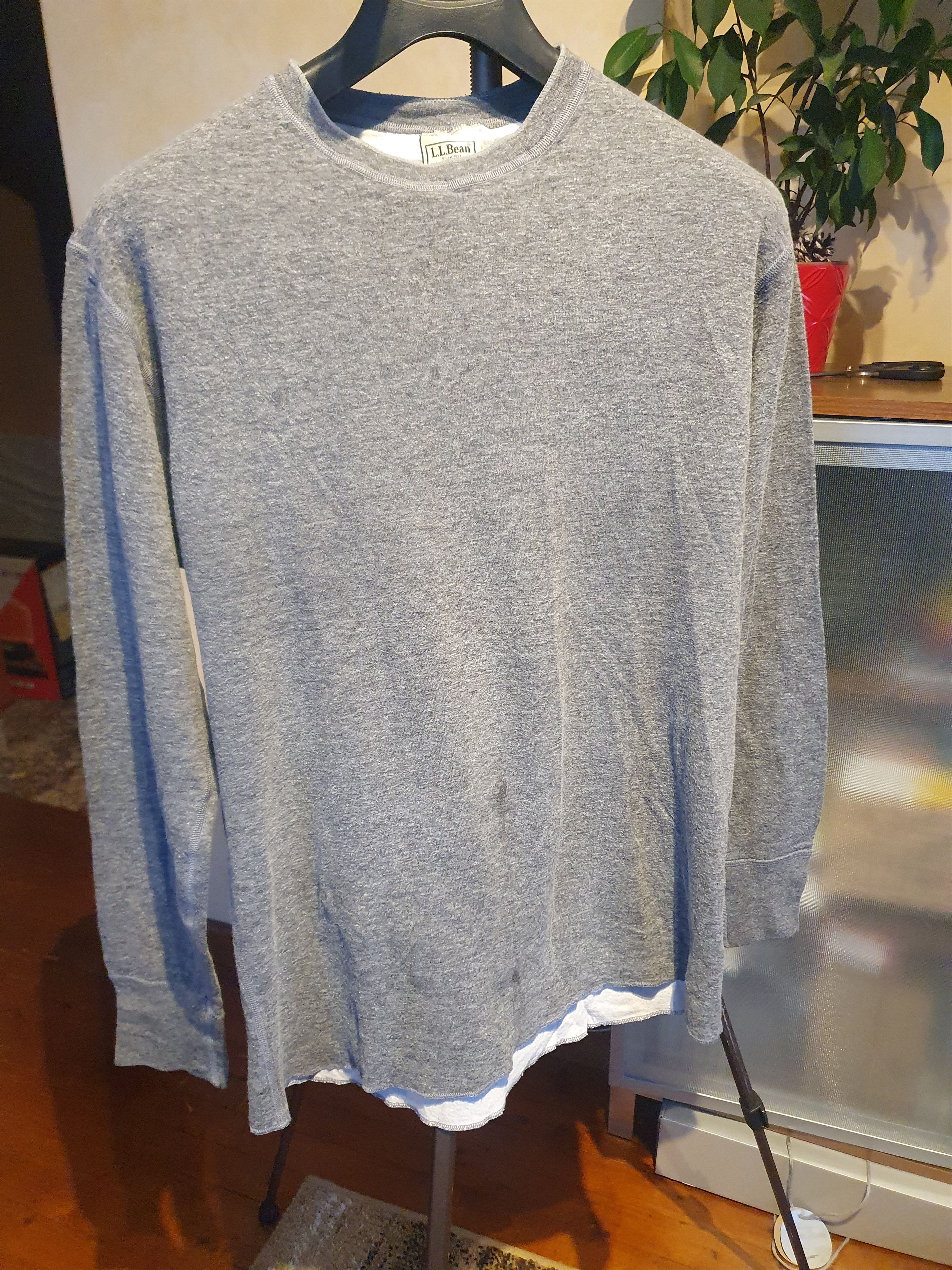 L.L. Bean × Vintage L.L.BEAN Vintage Made in Canada Base Layer Top sz M Size US M / EU 48-50 / 2 - 5 Thumbnail