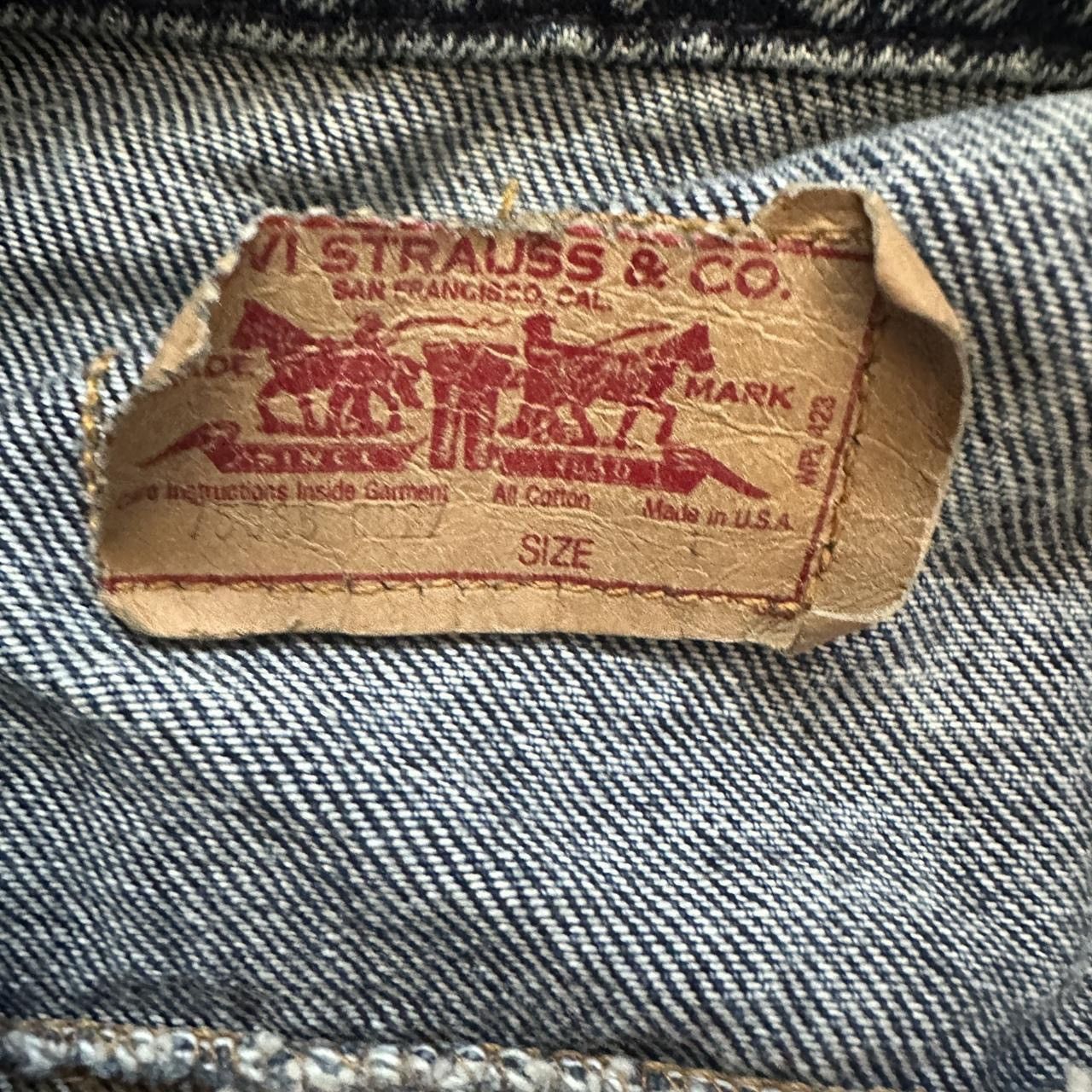Levi's Vintage 80’s Levi’s Denim jacket Size US L / EU 52-54 / 3 - 3 Thumbnail