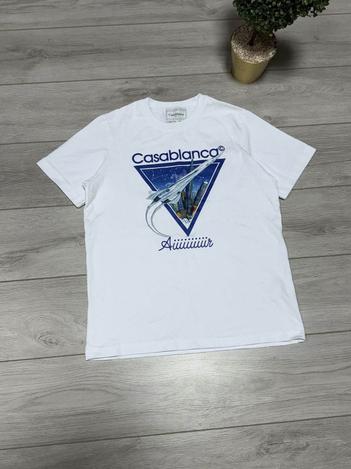 Casablanca Vintage Casablanca AIIIIIR T-SHIRT Size US S / EU 44-46 / 1 - 2 Thumbnail