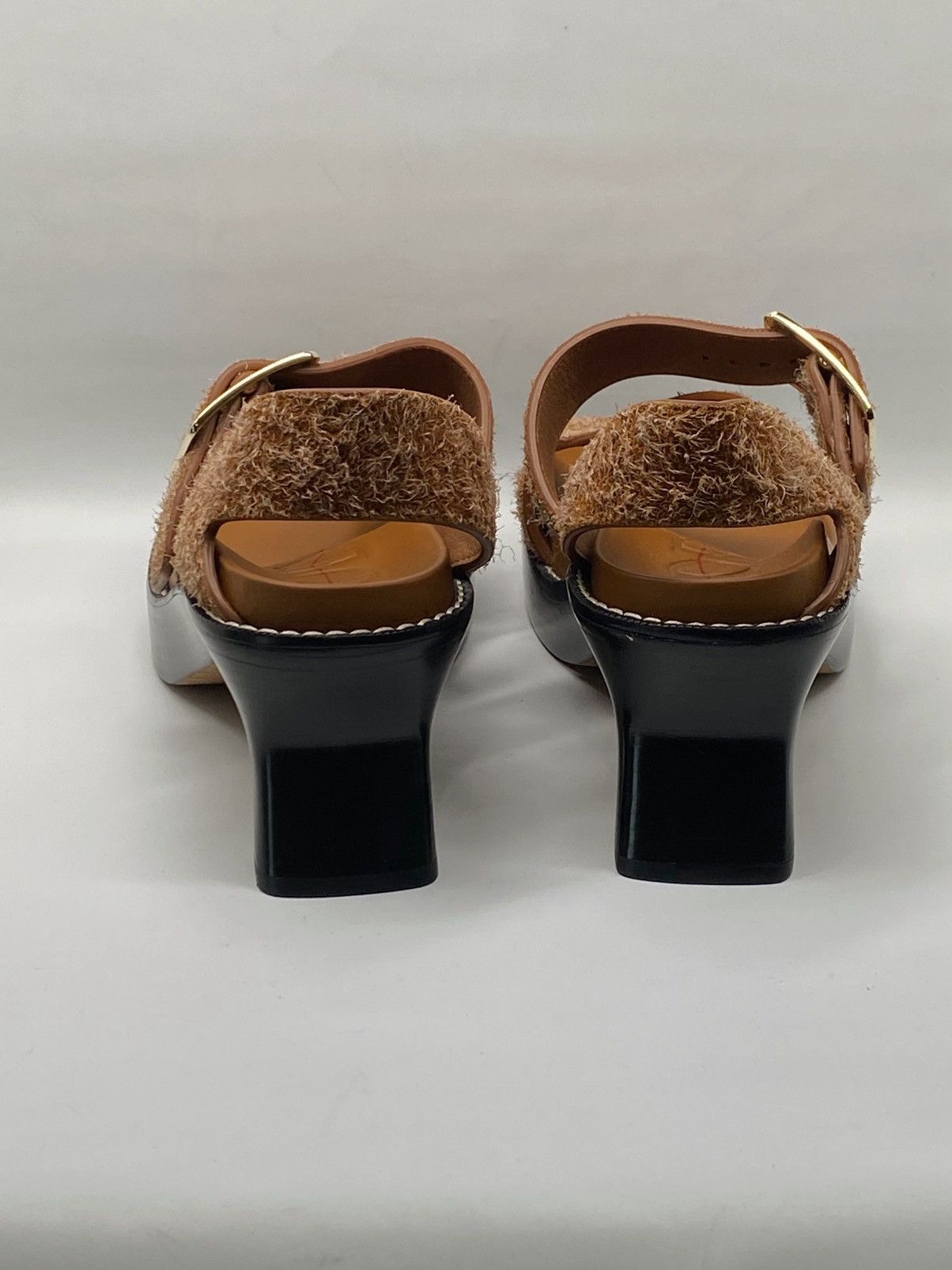 Loewe Loewe Ease heel suede sandal size 39 Size US 9 / IT 39 - 6 Thumbnail