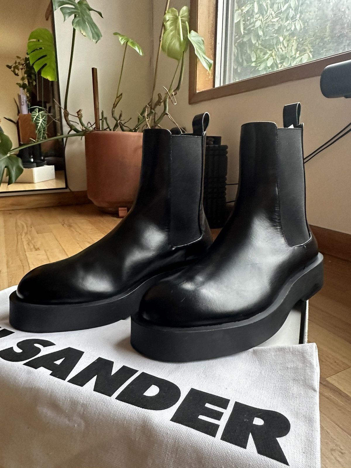 Jil Sander Jil Sander Round Toe Chelsea Boot Size US 10 / EU 43 - 10 Thumbnail