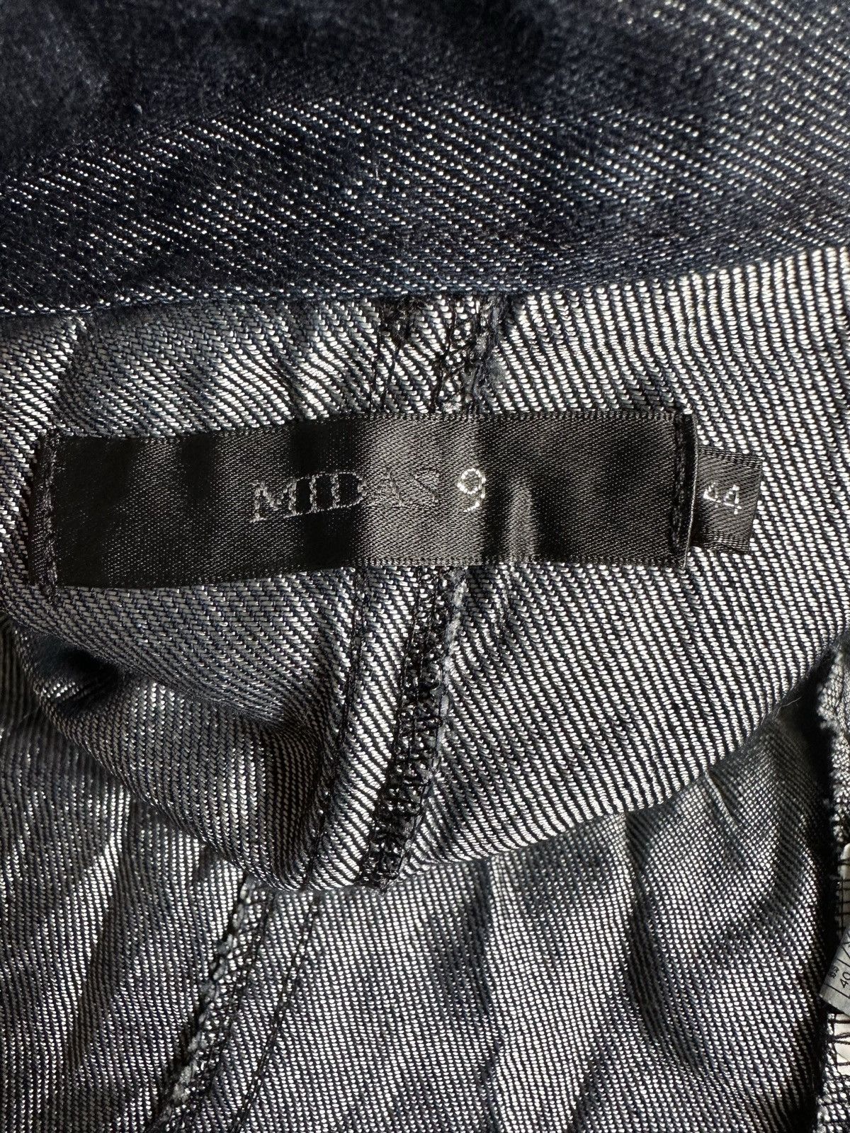 If Six Was Nine 00’s MIDAS 9 blue denim jacket Size US S / EU 44-46 / 1 - 15 Thumbnail