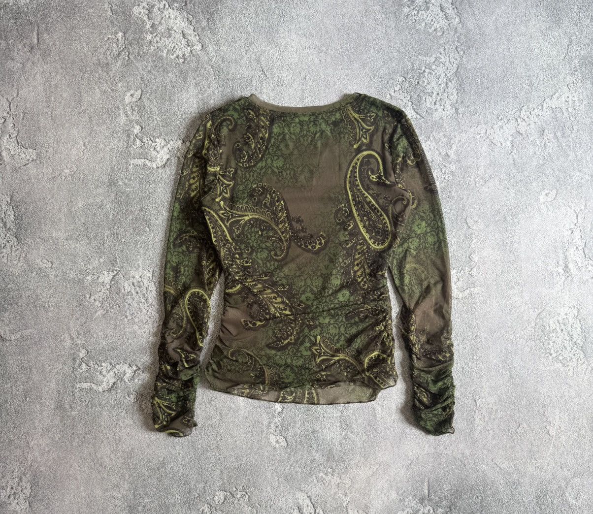 Japanese Brand Apanage all printed flowers mesh long sleeve style Gaultier Size M / US 6-8 / IT 42-44 - 16 Thumbnail