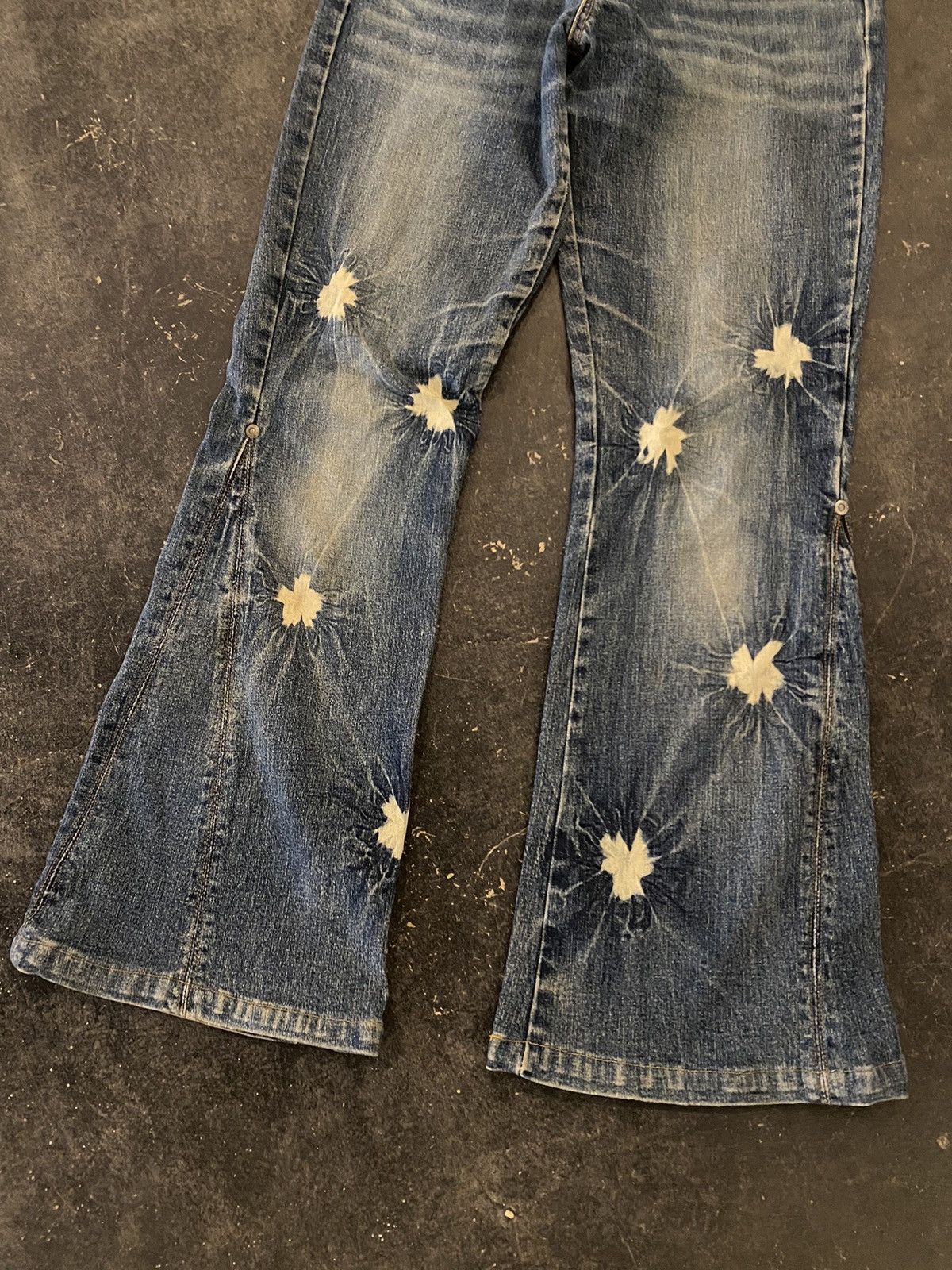 Hysteric Glamour × If Six Was Nine × Japanese Brand Y2k Oo-La-La Beauty beast style bootcut jeans Size US 28 / EU 44 - 3 Thumbnail