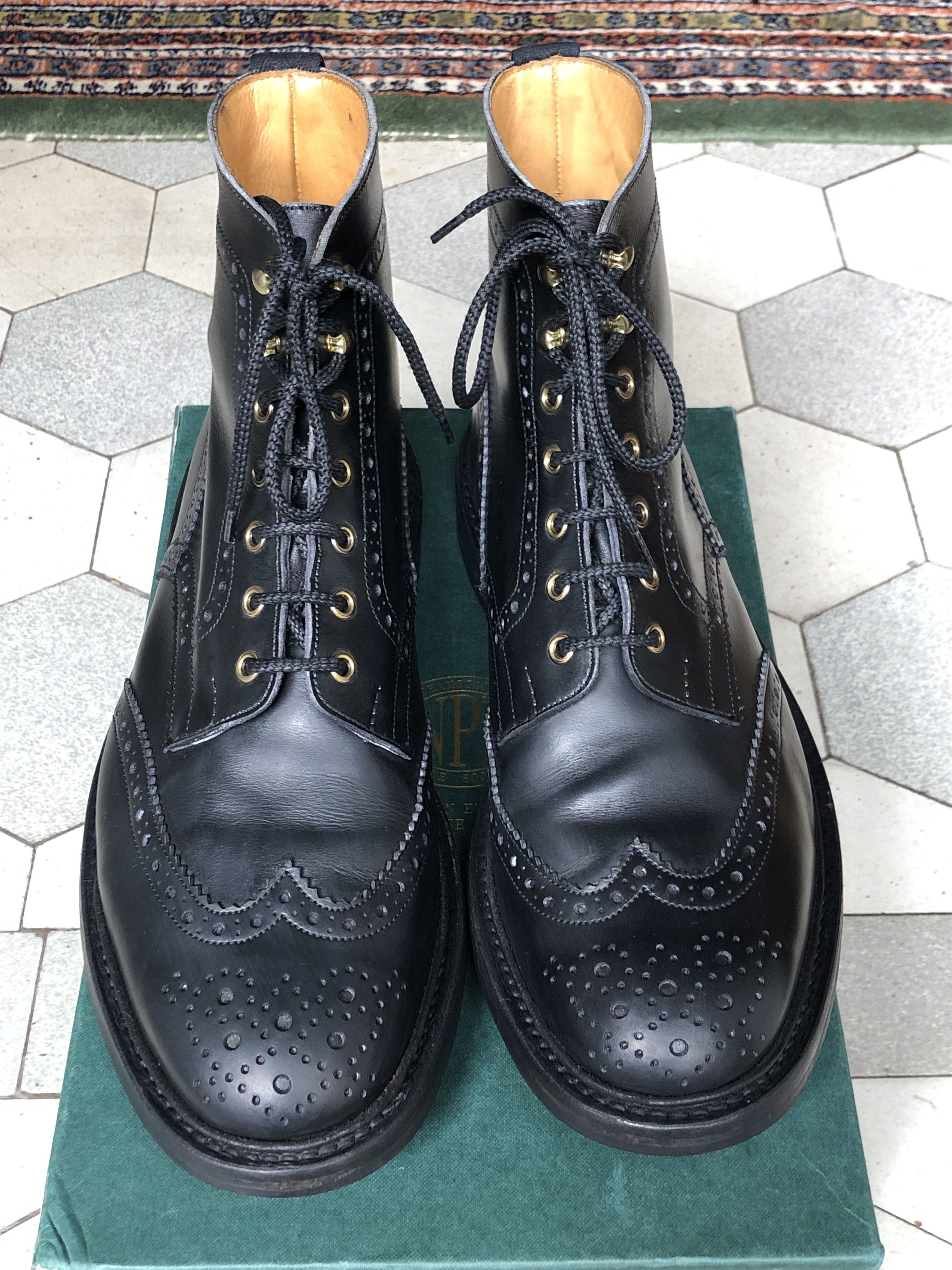 Tricker's Tricker's "Stow" brogue boots customised UK 10.5 Size US 11.5 / EU 44-45 - 9 Thumbnail