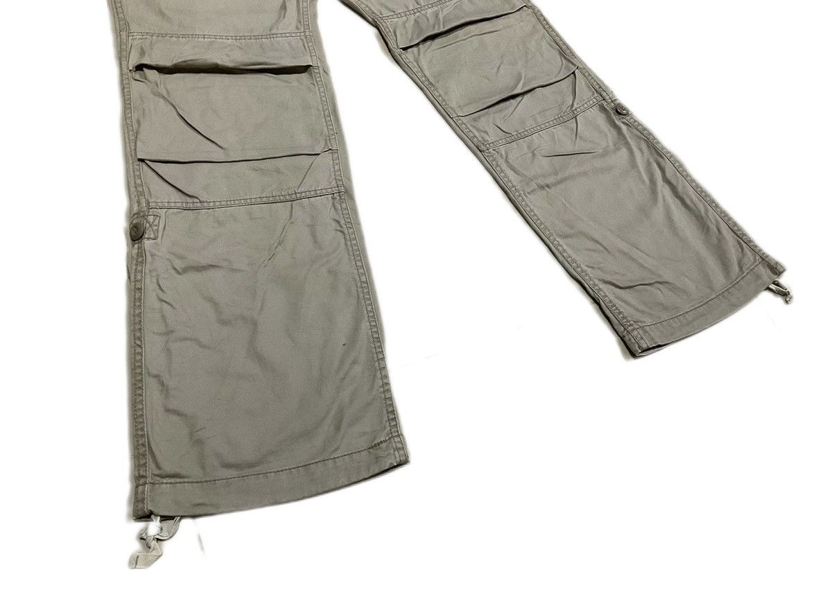 If Six Was Nine × Japanese Brand × Le Grande Bleu (L.G.B.) 🔥Y2K Archived G.O.A. Flared Cargo Pants Military Khaki Size US 30 / EU 46 - 5 Thumbnail