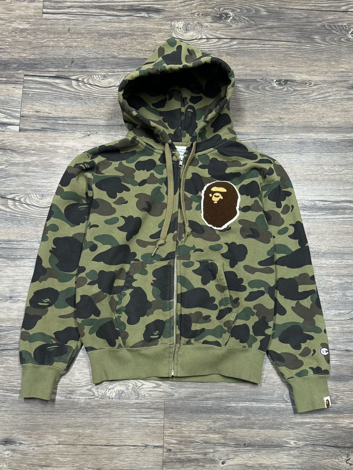 Bape x Champion Collab Hoodie