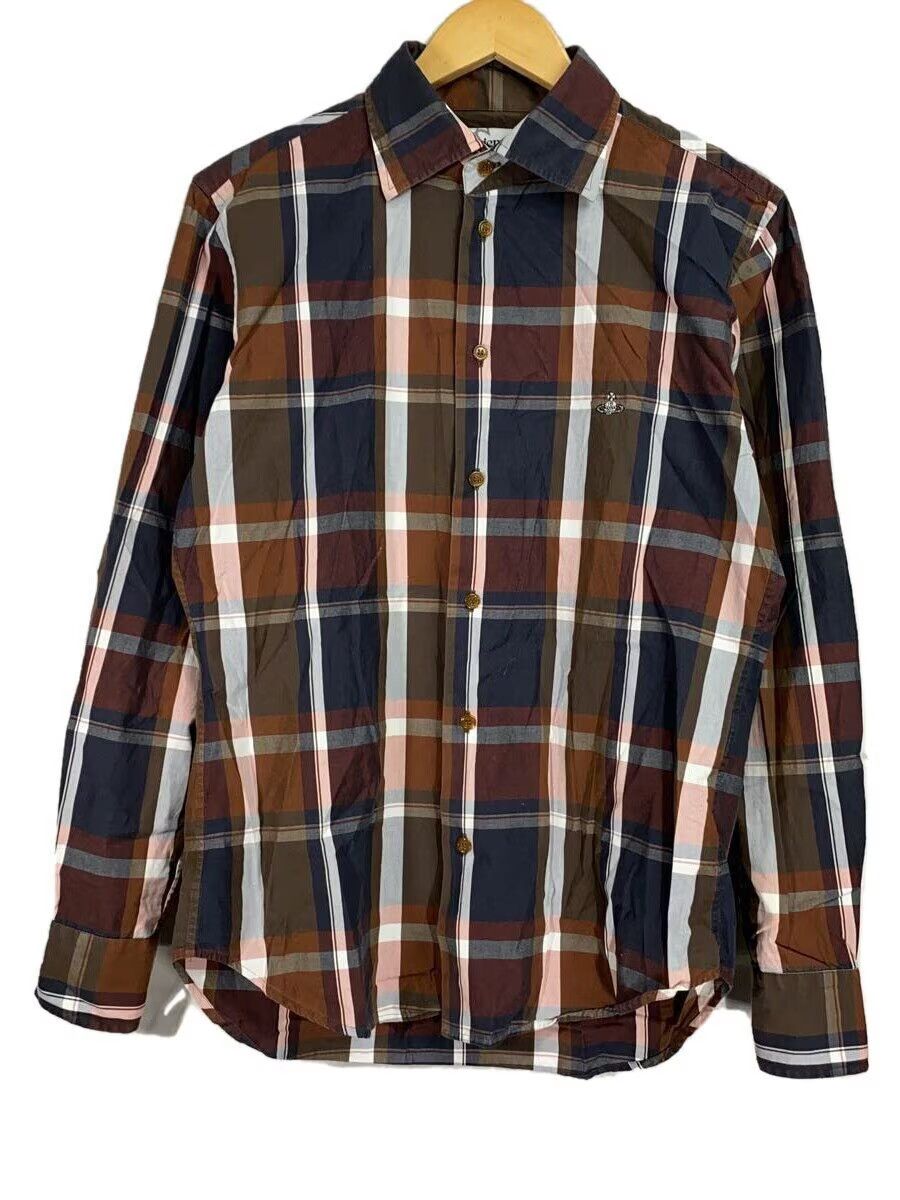 Vivienne Westwood Plaid Orb Button Shirt Size US M / EU 48-50 / 2 - 1 Thumbnail