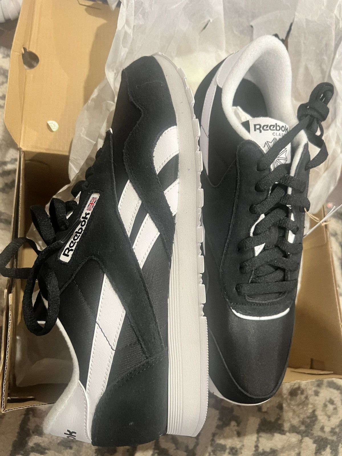 Reebok Reebok black classics Size US 12 / EU 45 - 5 Thumbnail