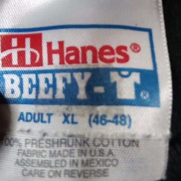 Hanes × Vintage Vintage 90s Neon Get Your Kicks On Route 66 T-Shirt Size US XL / EU 56 / 4 - 4 Thumbnail