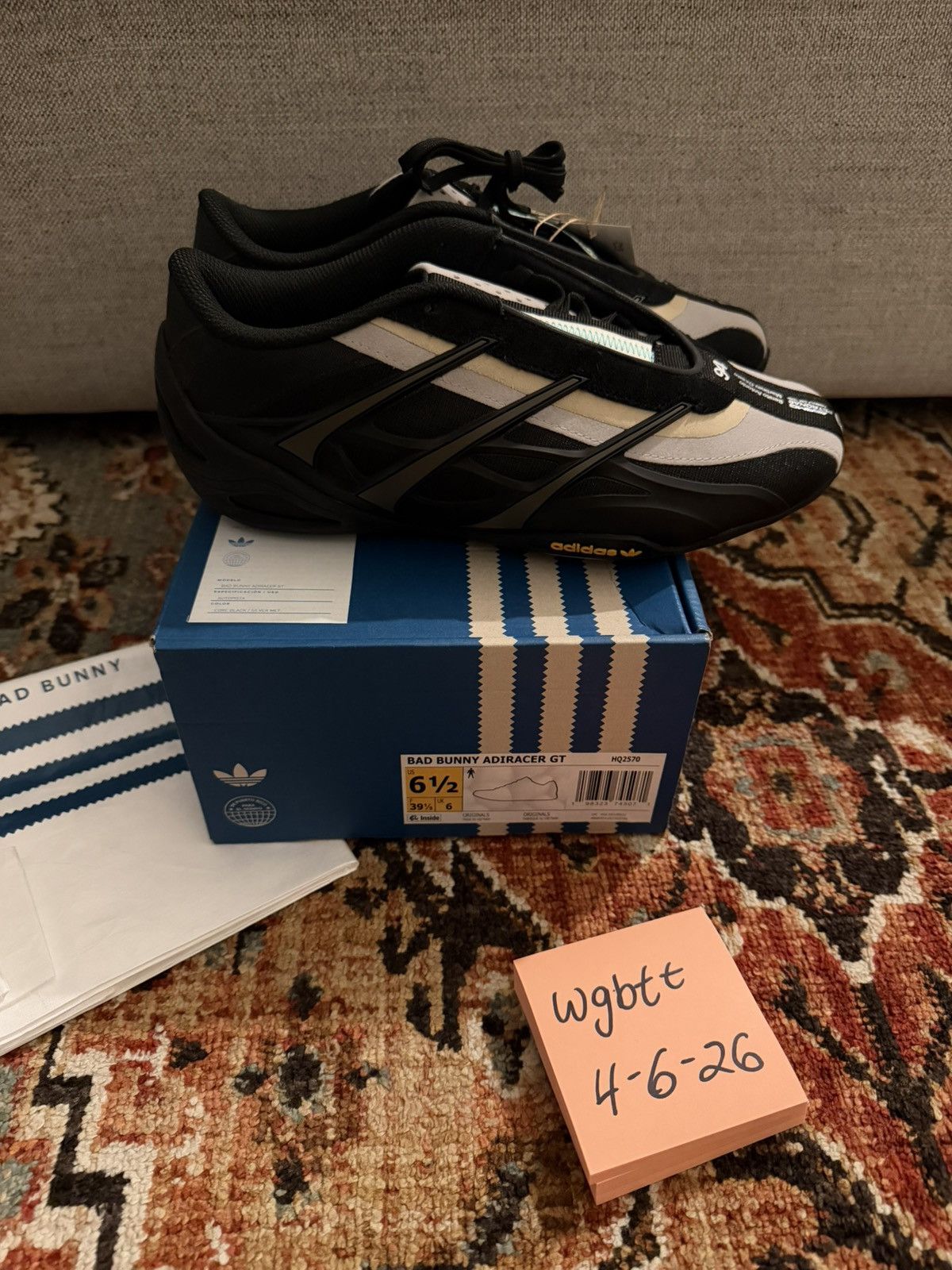 Adidas adidas adiracer GT Size US 6.5 / EU 39-40 - 3 Thumbnail