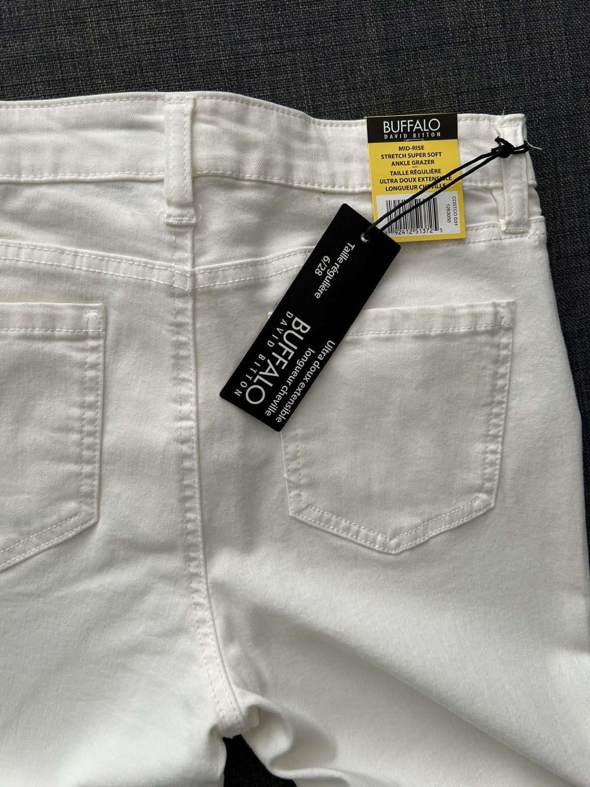 Buffalo David Bitton Buffalo David Bitton Mid-Rise Ankle Grazer – Size 28 – NWT Size 28" / US 6 / IT 42 - 3 Thumbnail