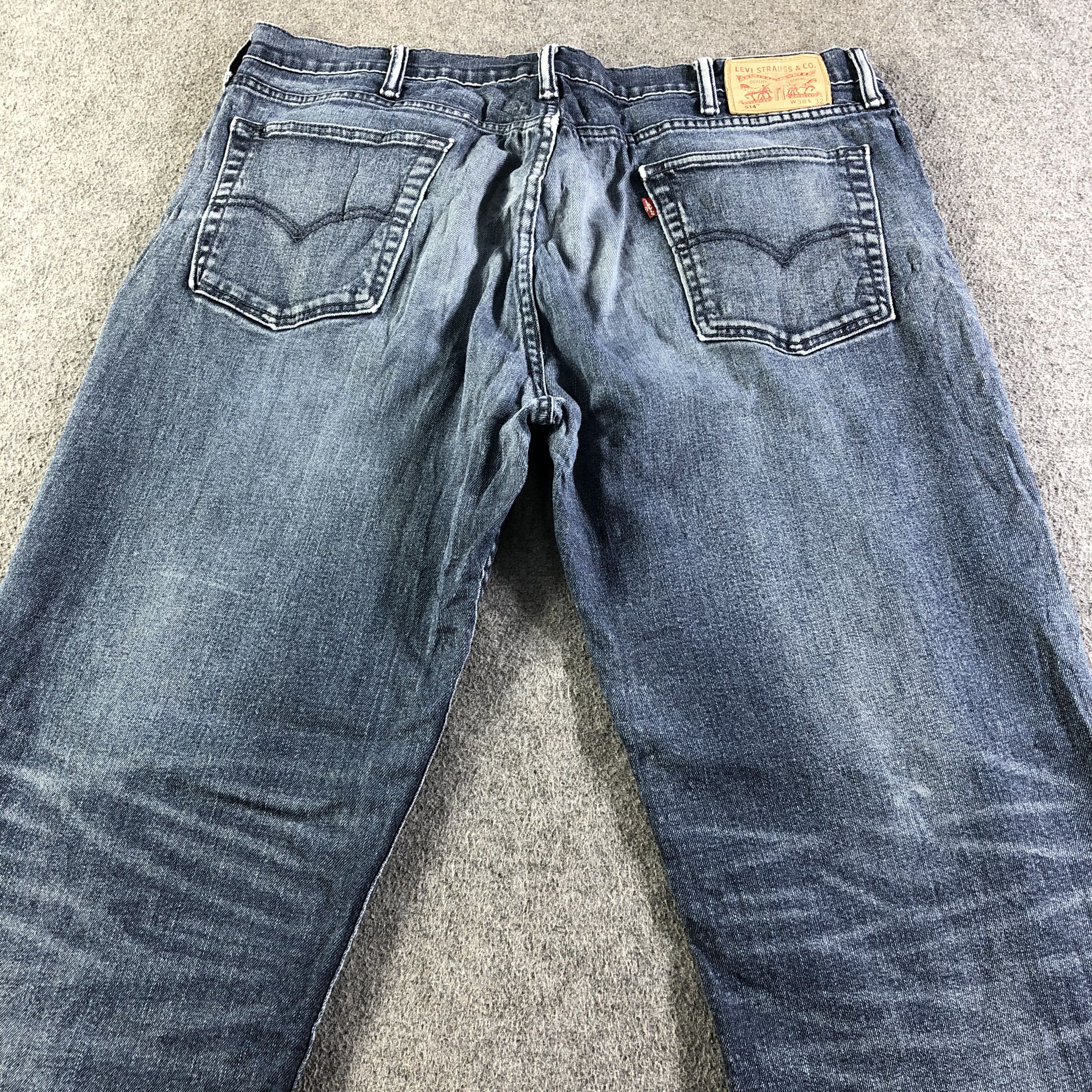 Levi's Vintage Blue Wash Levis 514 Jeans-J4364 Size US 37 - 4 Thumbnail