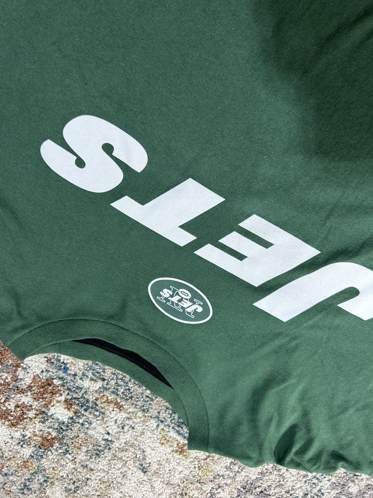 NFL Team Issued New York Jets Team Logo Longsleeve Size US XL / EU 56 / 4 - 2 Thumbnail