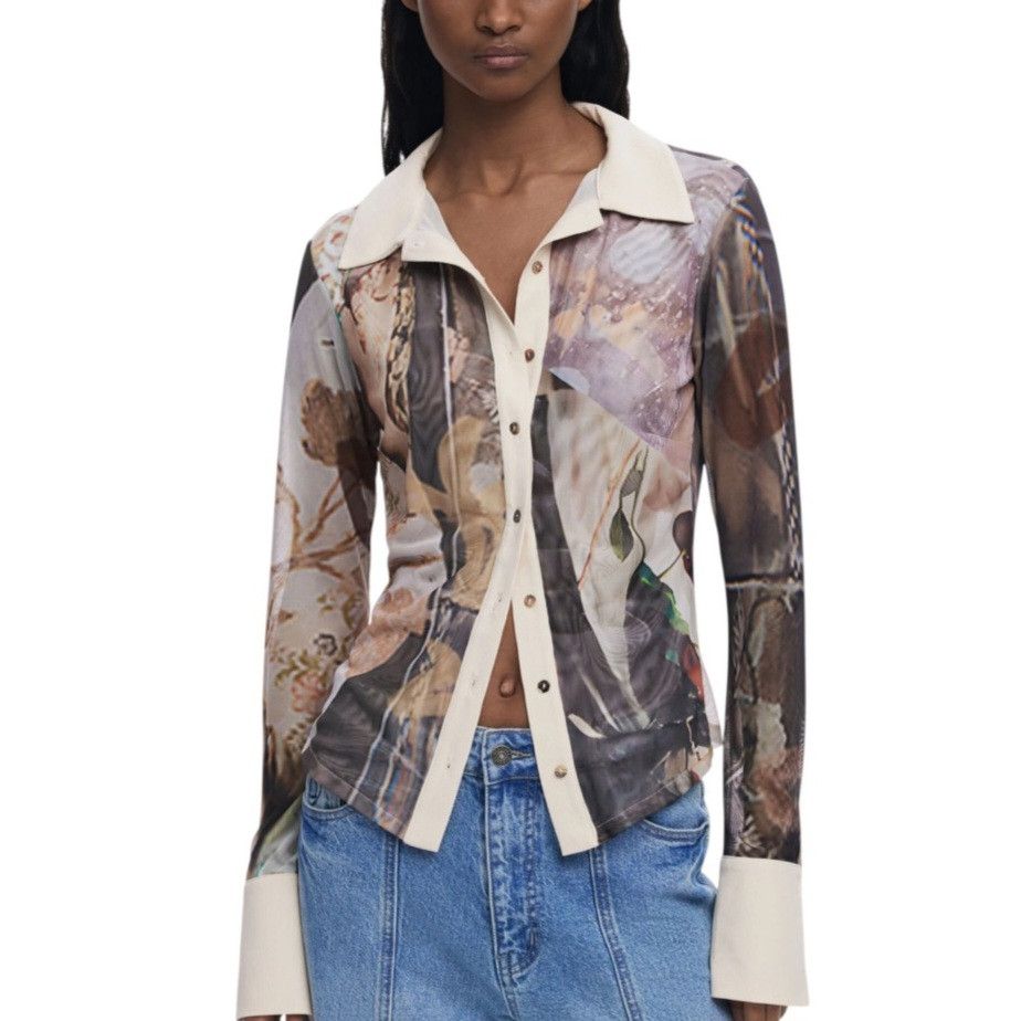 Desigual Desigual Women Shirt Size M / US 6-8 / IT 42-44 - 1 Thumbnail