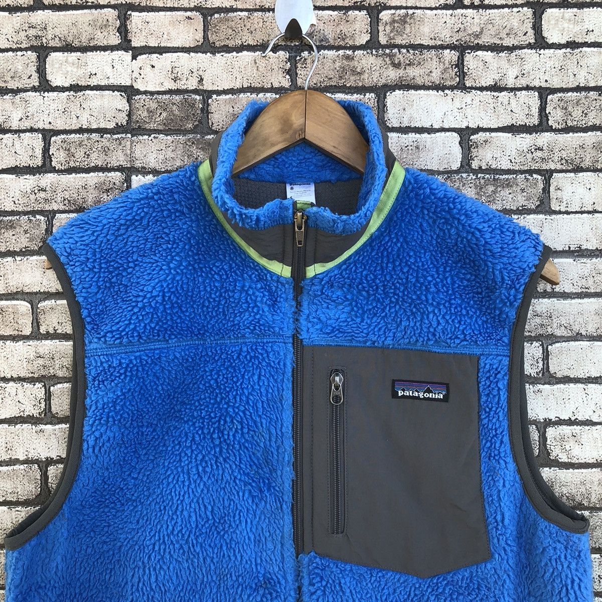 Patagonia Patagonia Retro-x Deep Pile Vest Fall 2011 Blue Lagoon Size US M / EU 48-50 / 2 - 4 Thumbnail