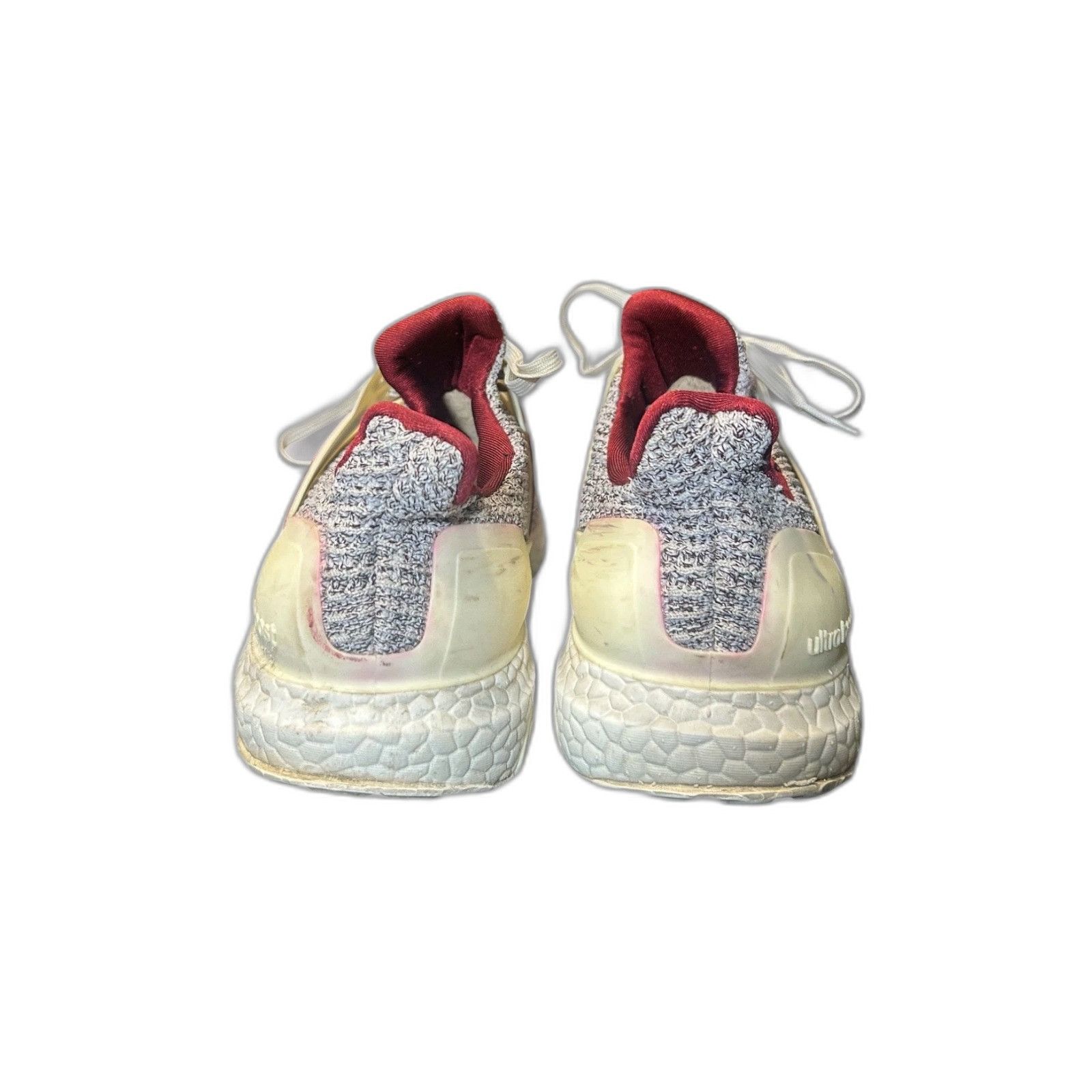 Adidas Adidas Ultraboost 4.0 Mens Size US 10.5 White Burgundy Shoes Size US 10.5 / EU 43-44 - 4 Thumbnail