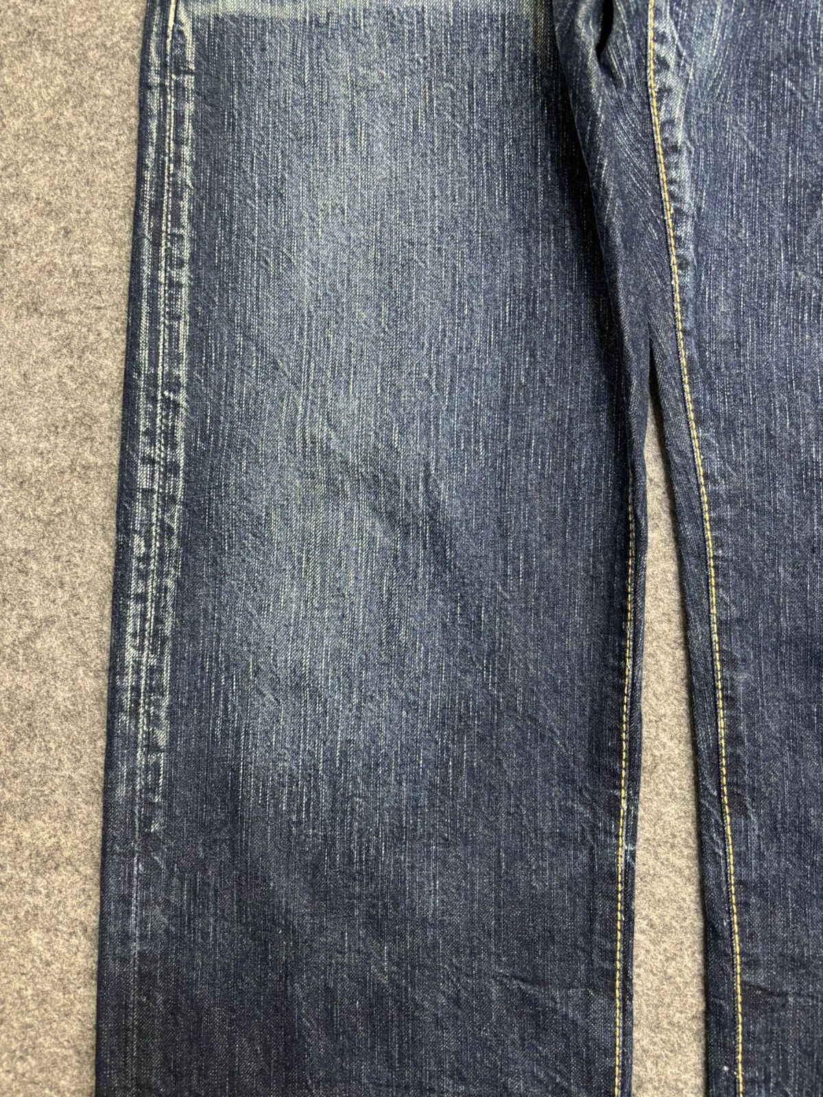 Edwin 💥90s Style💥Vintage Wide Edwin 504R Cool Fades Denim F606 Size US 37 - 7 Thumbnail
