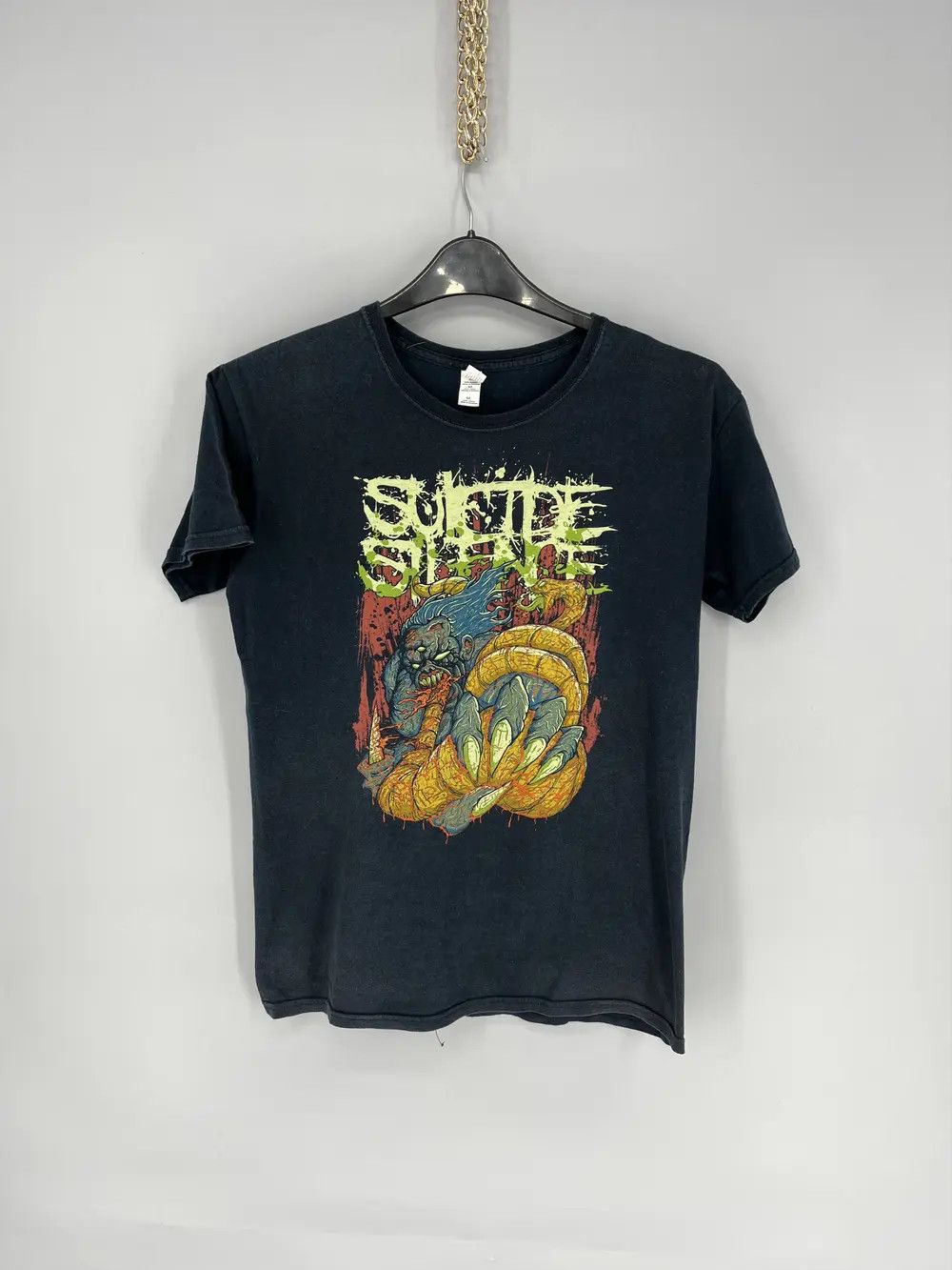 Band Tees Vintage Y2K Suicide Silence Vintage Rock Band Tee Size US S / EU 44-46 / 1 - 1 Thumbnail