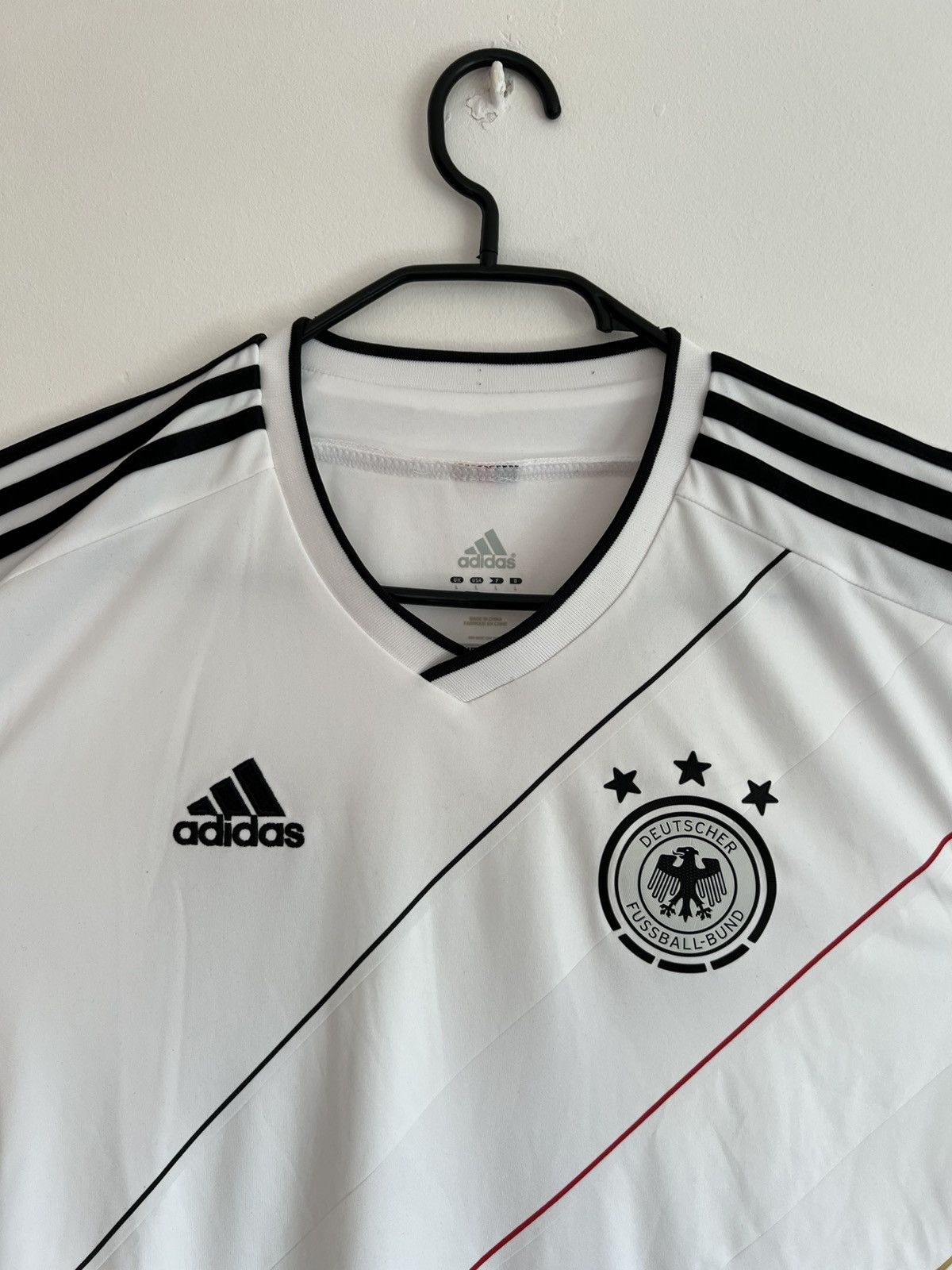 Adidas Vintage Adidas Germany 2012 Jersey Home Germany Size US L / EU 52-54 / 3 - 4 Thumbnail