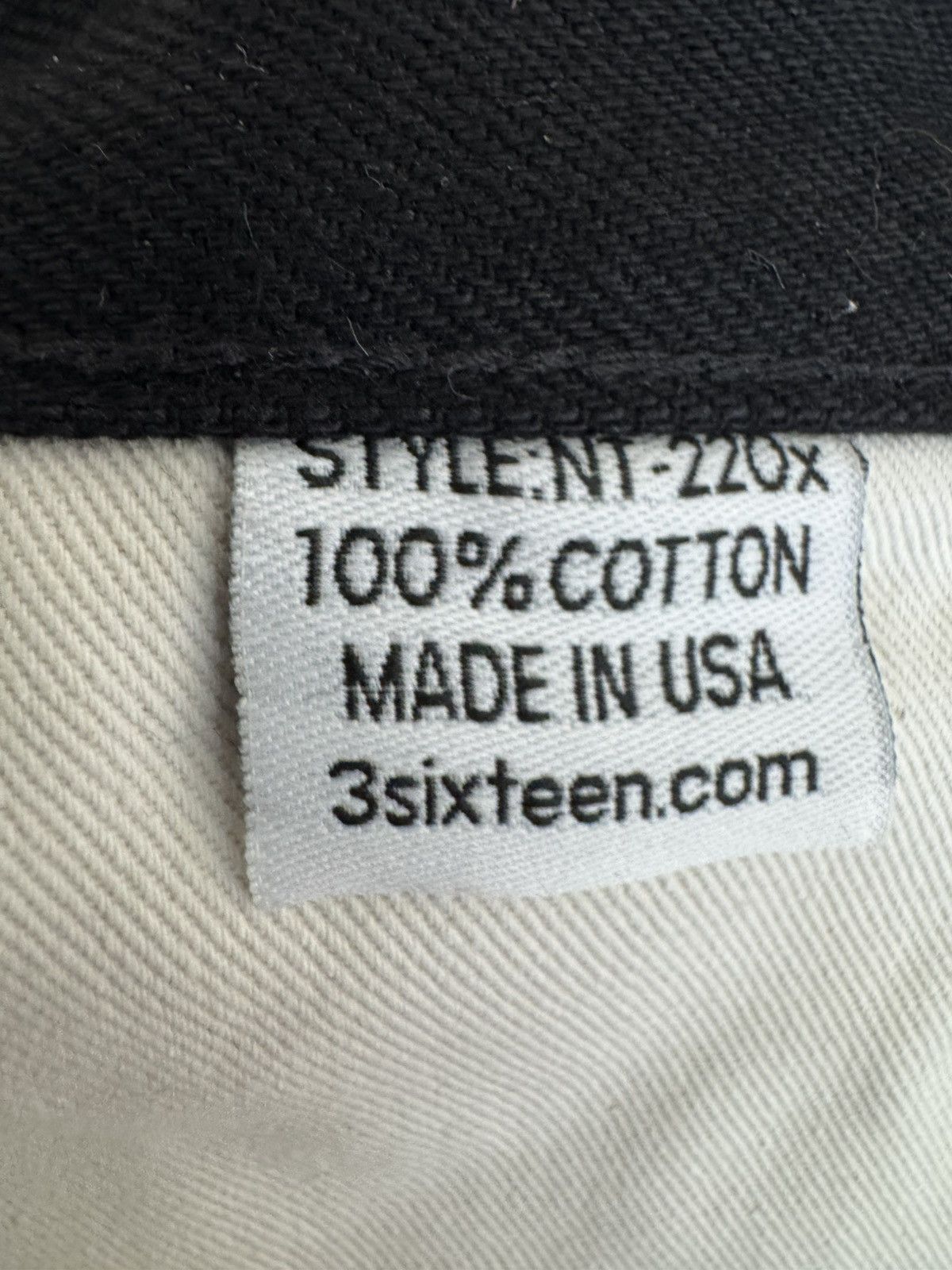 3sixteen NT-220x Narrow Tapered Double Black Denim Size US 28 / EU 44 - 5 Thumbnail