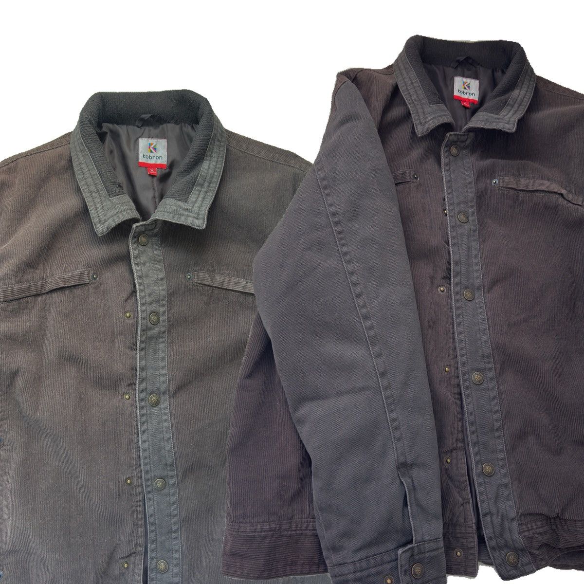 Other Vintage Kabron Corduroy Work Jacket Size US XL / EU 56 / 4 - 2 Thumbnail