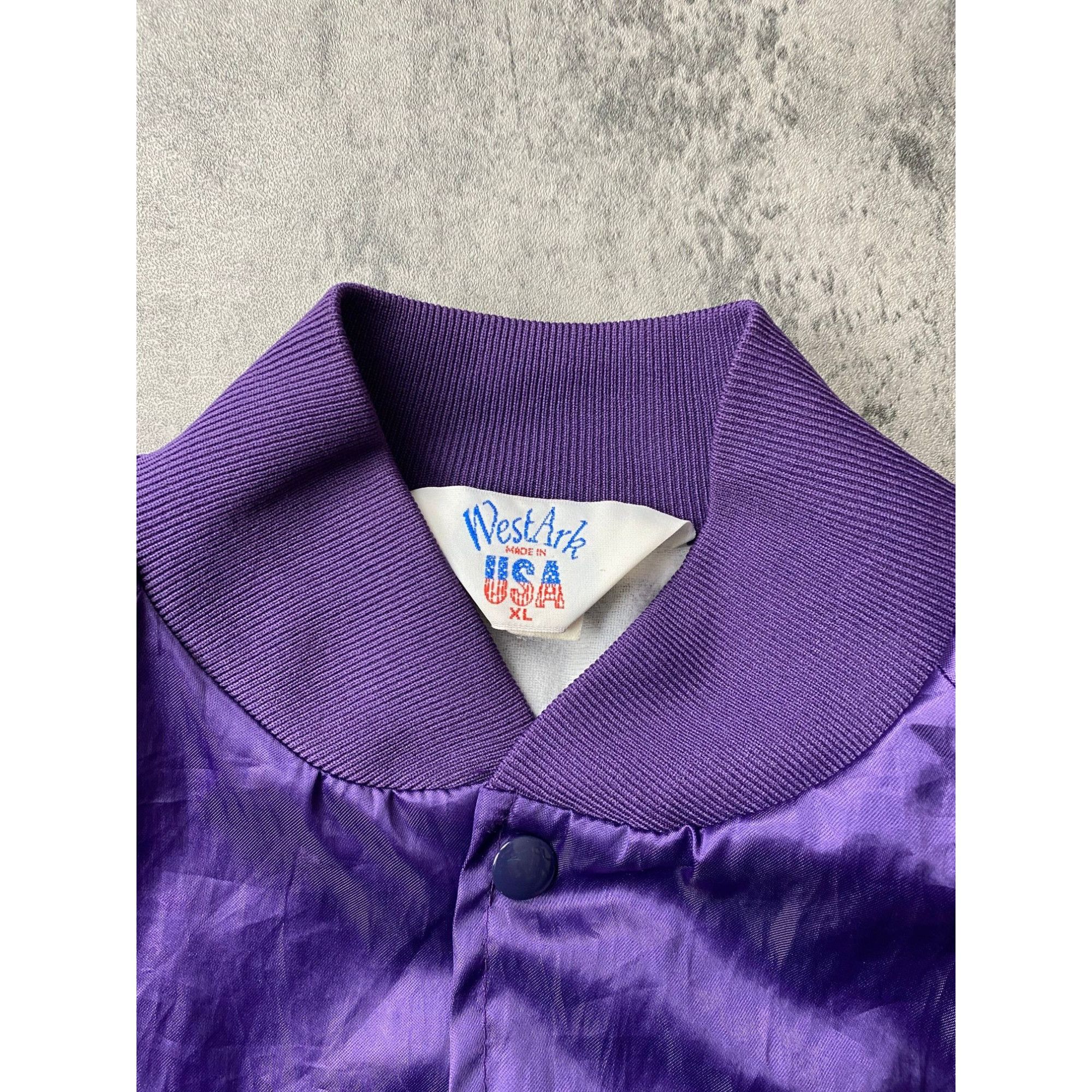 Vintage Vintage WWS Electrical Satin Jacket Satin Size US L / EU 52-54 / 3 - 4 Thumbnail