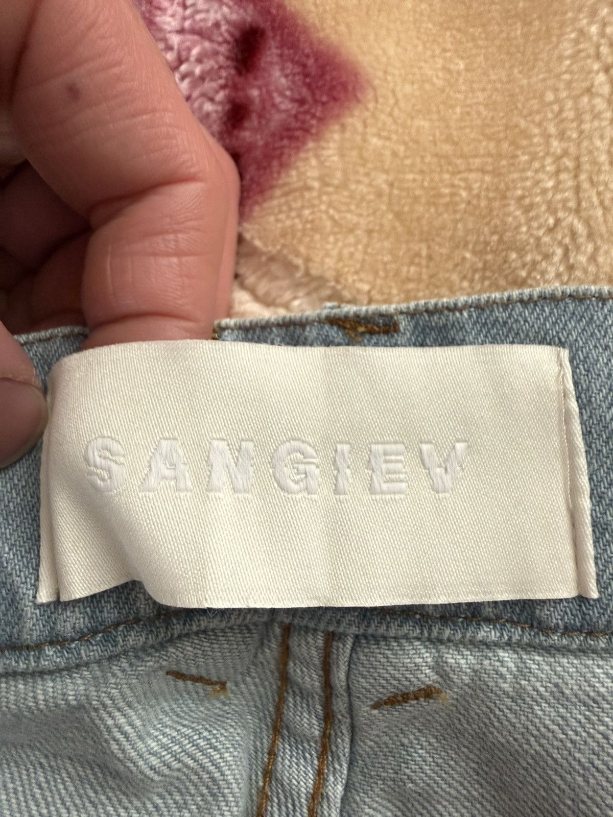 Sangiev Sangiev Blue Wide Legged 10oz Japanese Denim Jeans Size 36🔥 Size US 36 / EU 52 - 2 Thumbnail