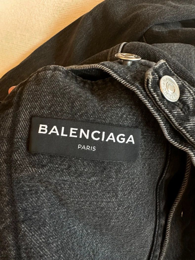 Balenciaga Balenciaga Sinners Denim Jacket Size US S / EU 44-46 / 1 - 5 Thumbnail