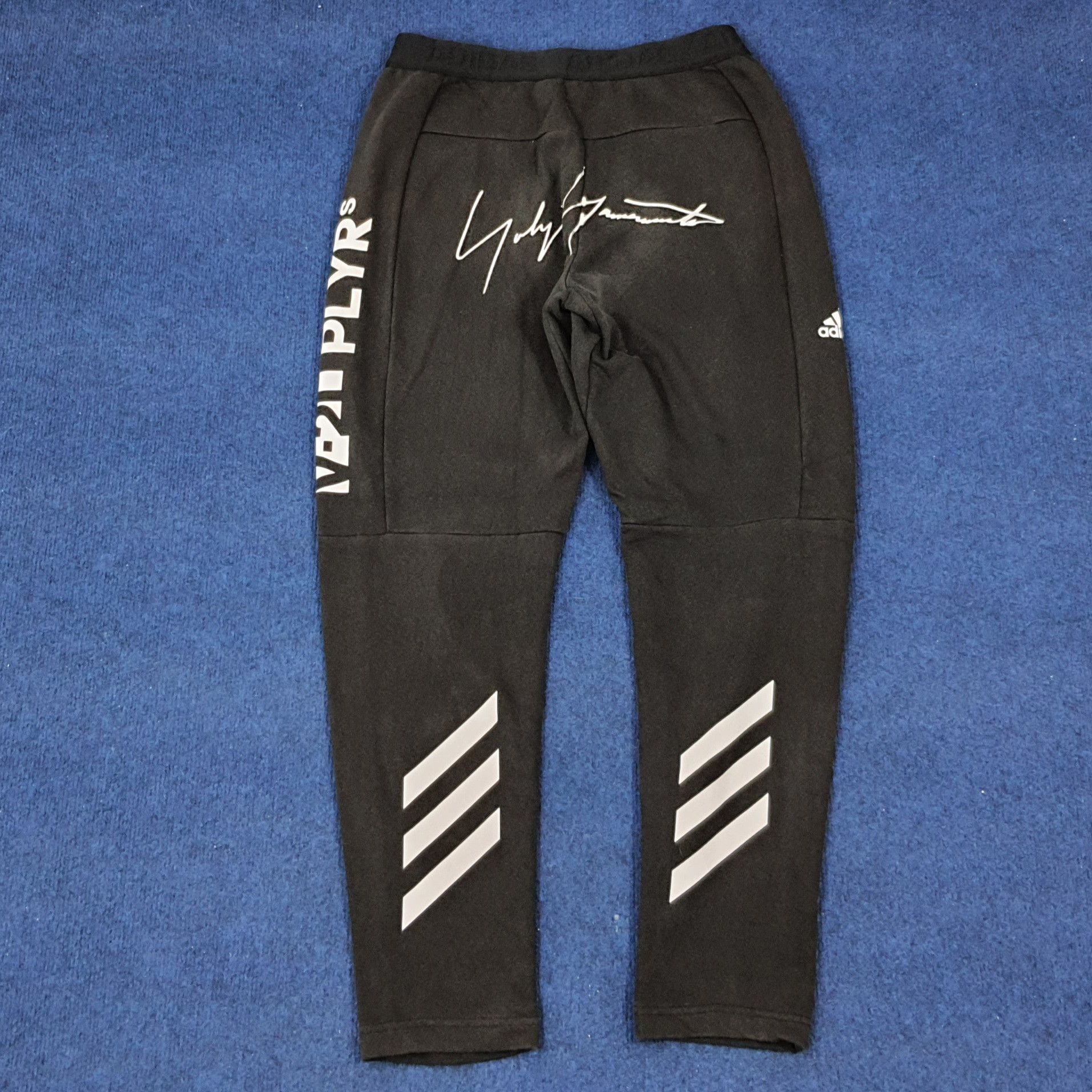 Adidas Vintage ADIDAS x Yohji Yamamoto Y3 Custom Logo Pants Size US 31 - 1 Thumbnail