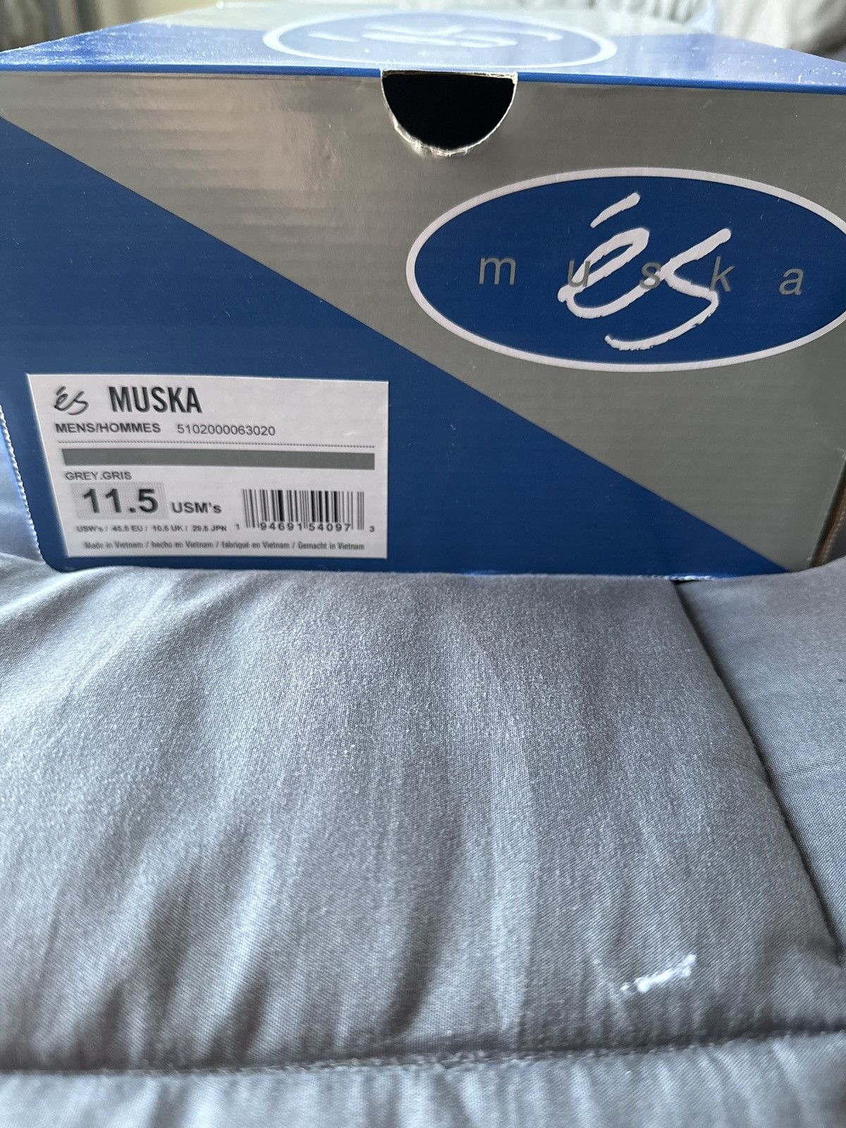 eS éS Muska “Grey & Blue” Size US 11.5 / EU 44-45 - 10 Thumbnail