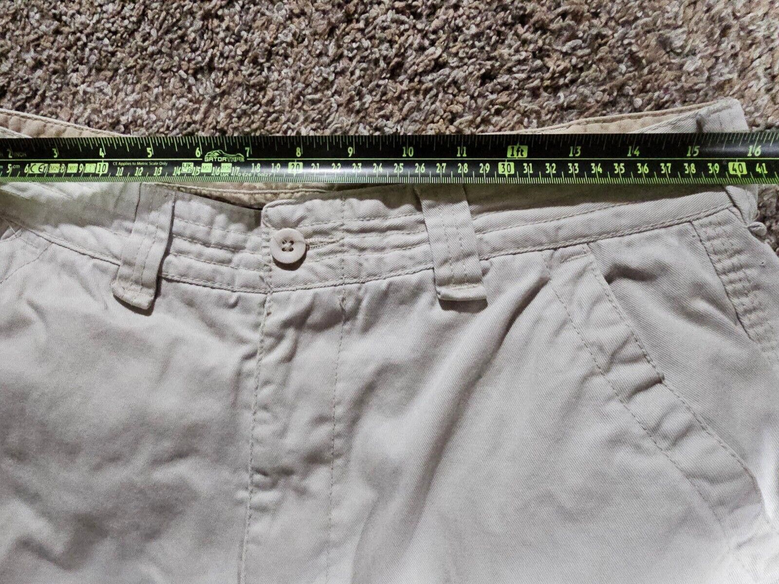 Consensus Sportswear Consensus Authentic Heritage cargo shorts 34 Ivory Khaki Size US 34 / EU 50 - 4 Thumbnail