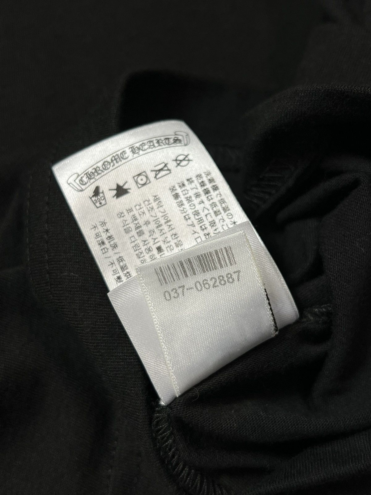 Chrome Hearts Chrome Hearts x Rolling Stones scroll Logo Tee